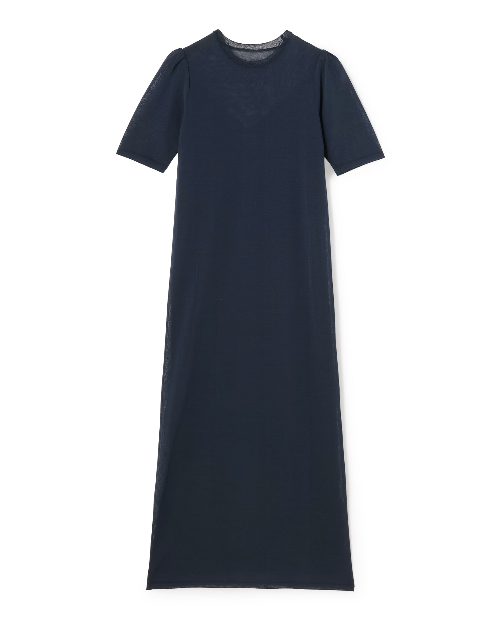 WOOL NYLON SHORT SLEEVE KNIT DRESS（ウールナイロンショートスリーブニットドレス）｜BIYOMA（ビヨーマ）OFFICIAL ONLINE STORE