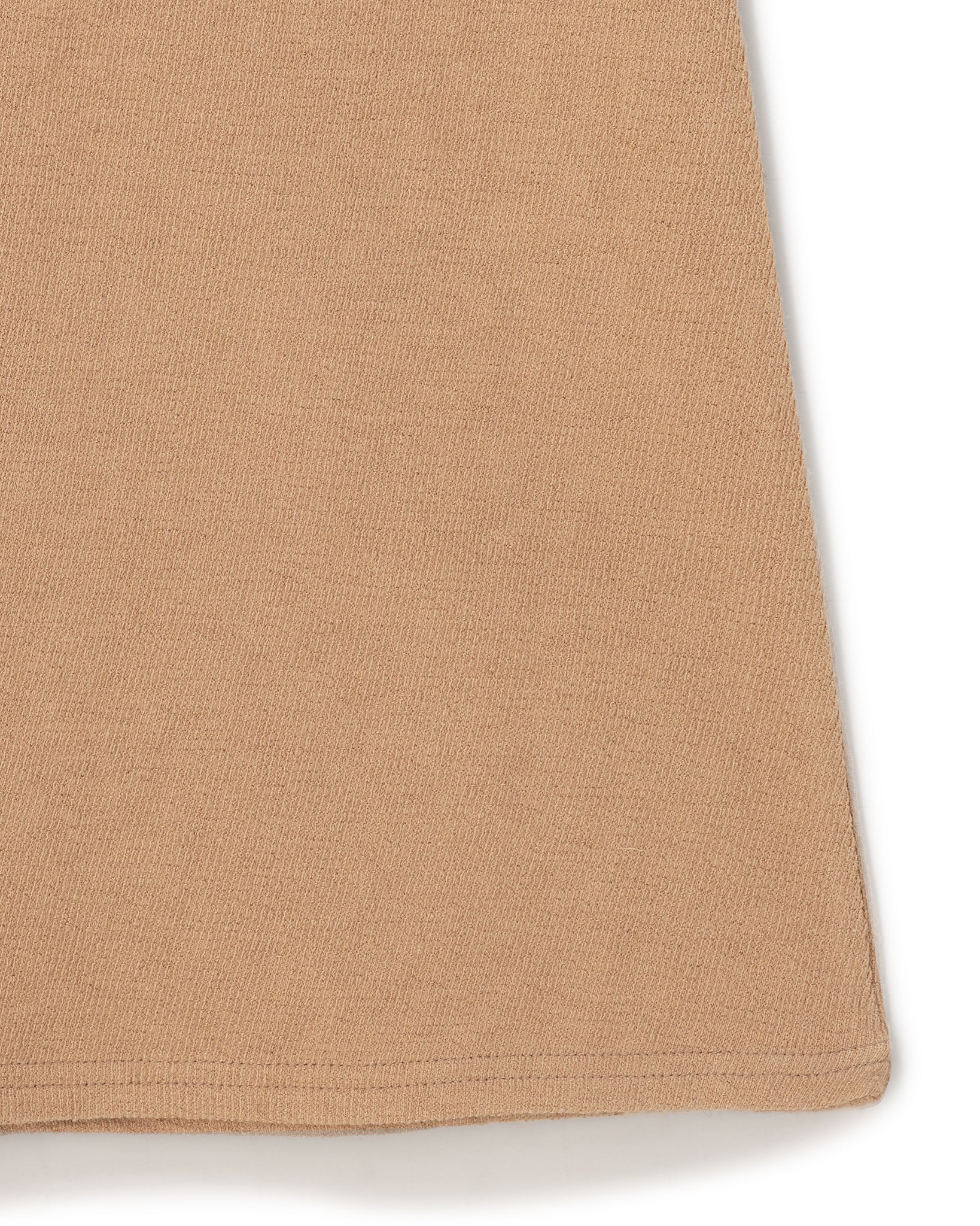 COTTON LINEN RIB NO SLEEVE DRESS