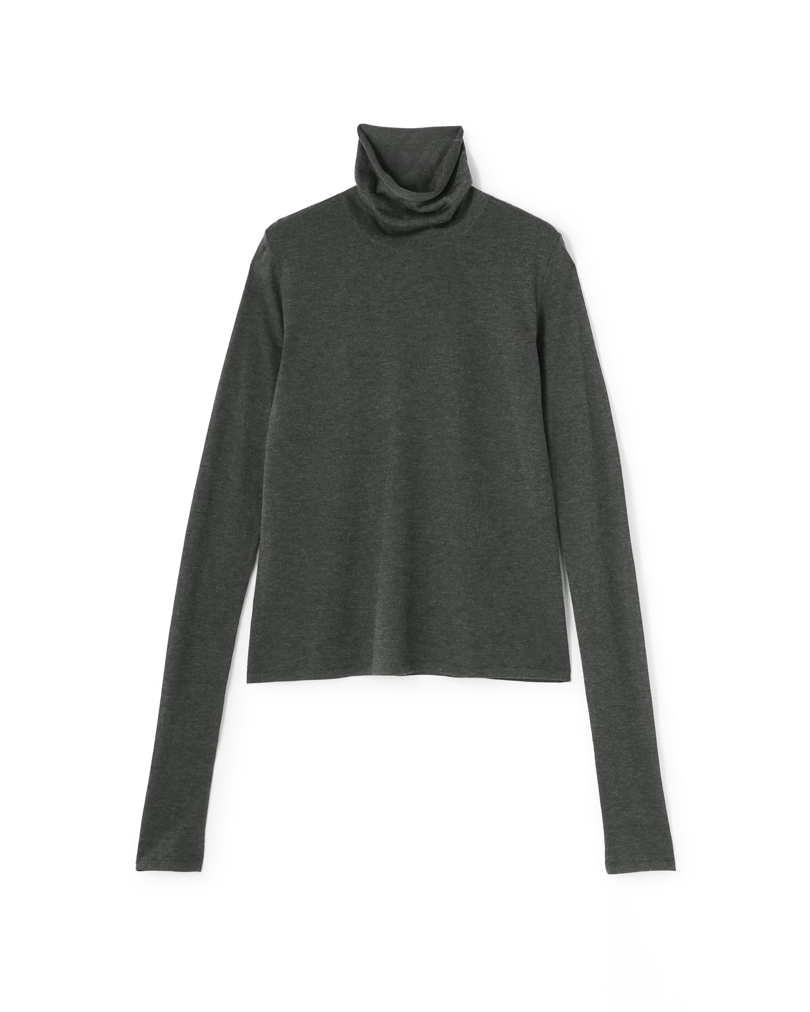 LYOCELL CASHMERE TURTLENECK KNIT PULLOVER（リヨセルカシミヤ