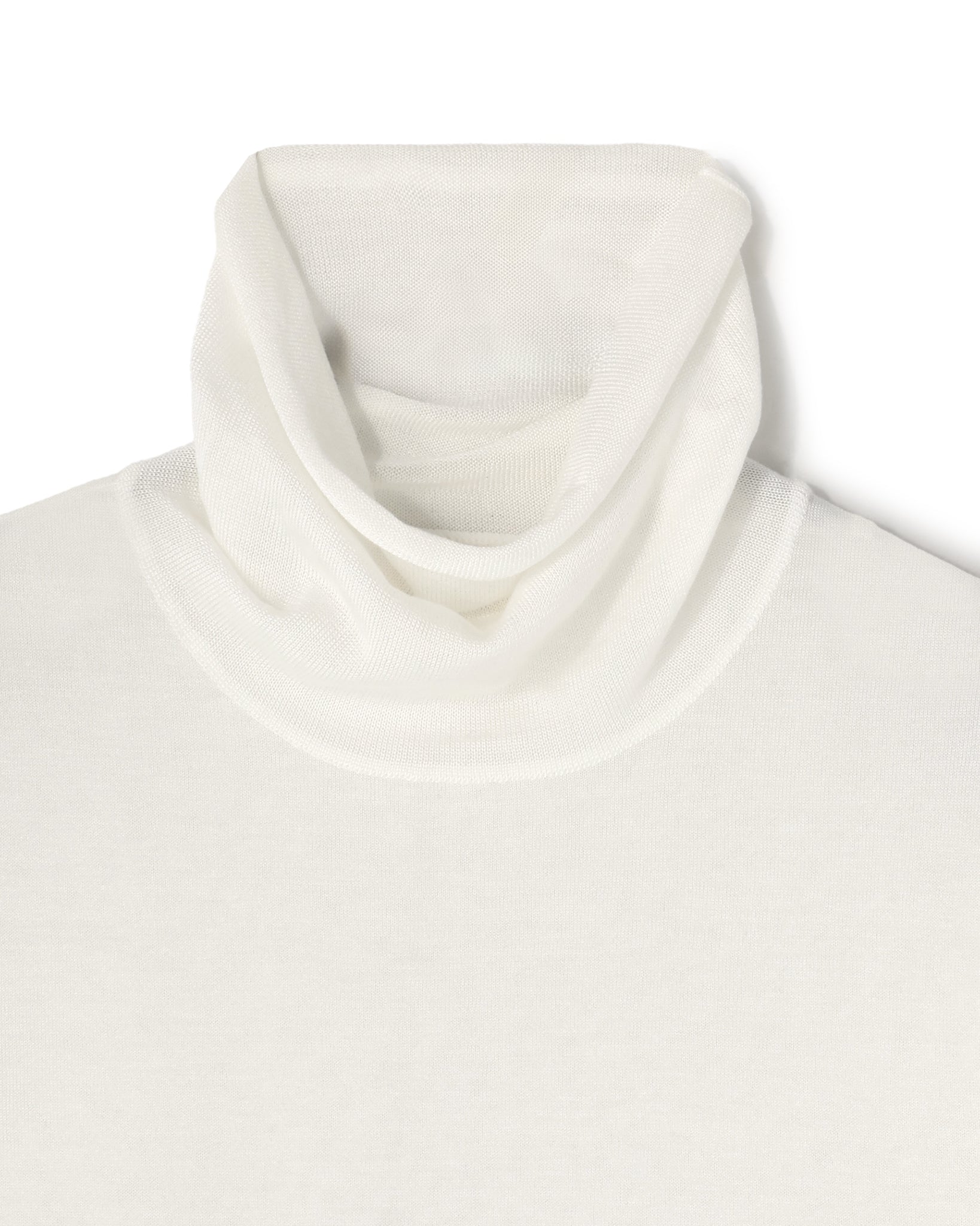 LYOCELL CASHMERE TURTLENECK KNIT PULLOVER（リヨセルカシミヤ