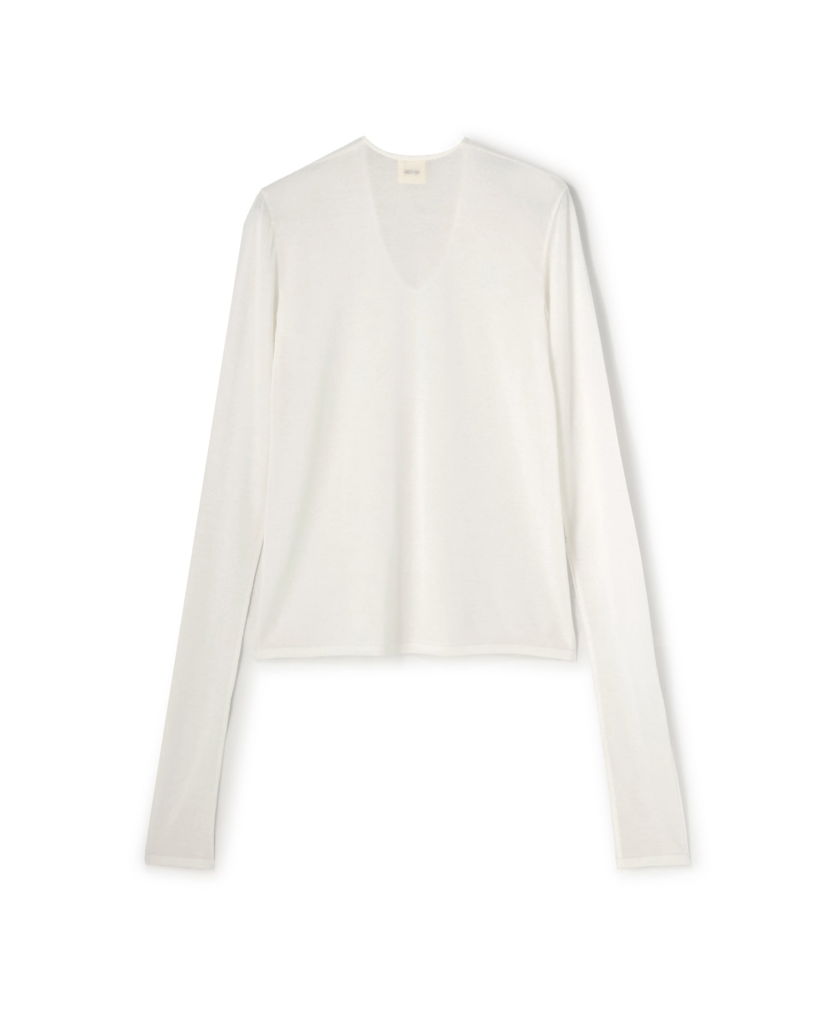 LYOCELL CASHMERE V NECK KNIT PULLOVER（リヨセルカシミヤブイネック