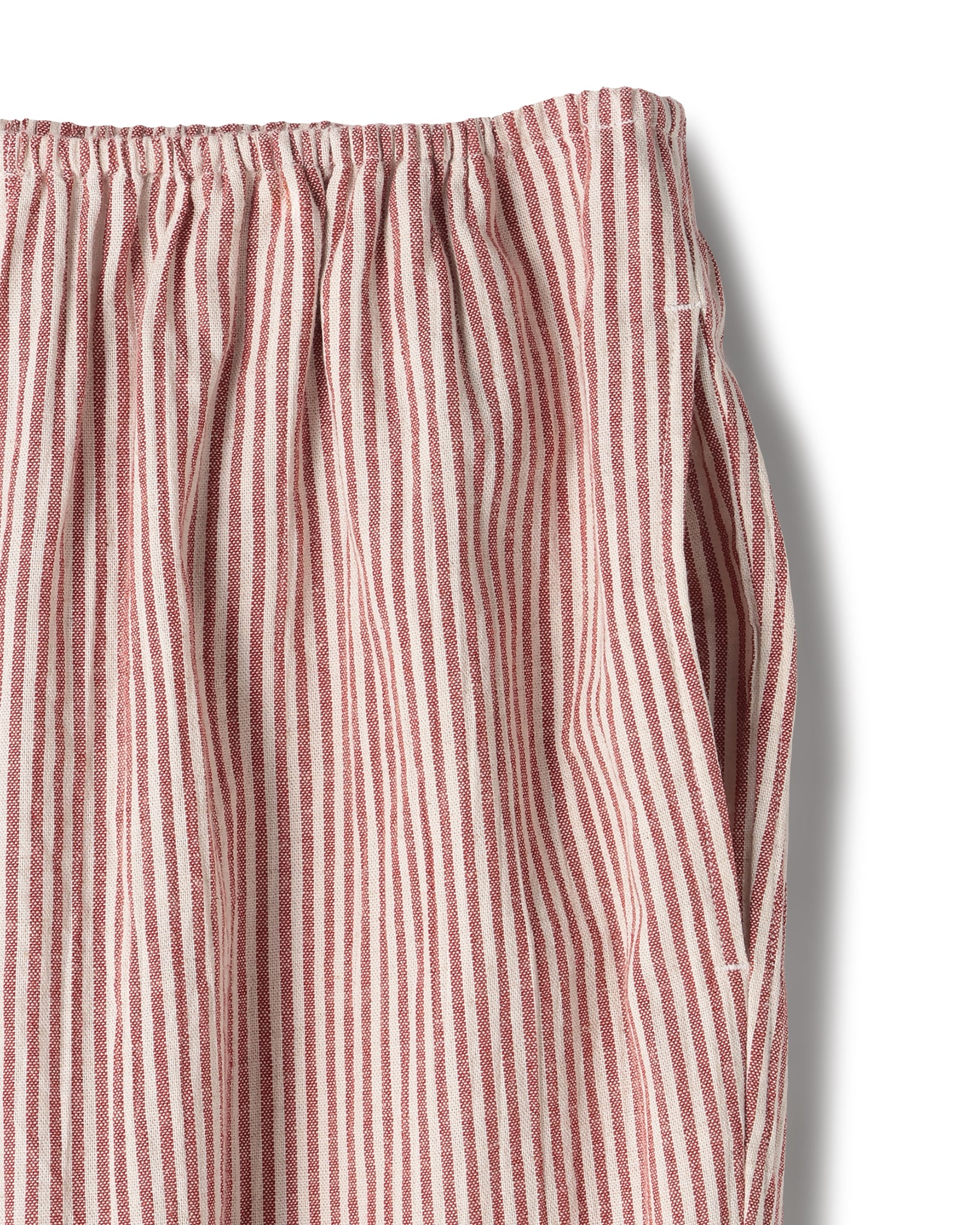 COTTON LINEN STRIPE EASY WIDE PANTS（コットンリネンストライプイージーワイドパンツ）｜BIYOMA（ビヨーマ）OFFICIAL ONLINE STORE