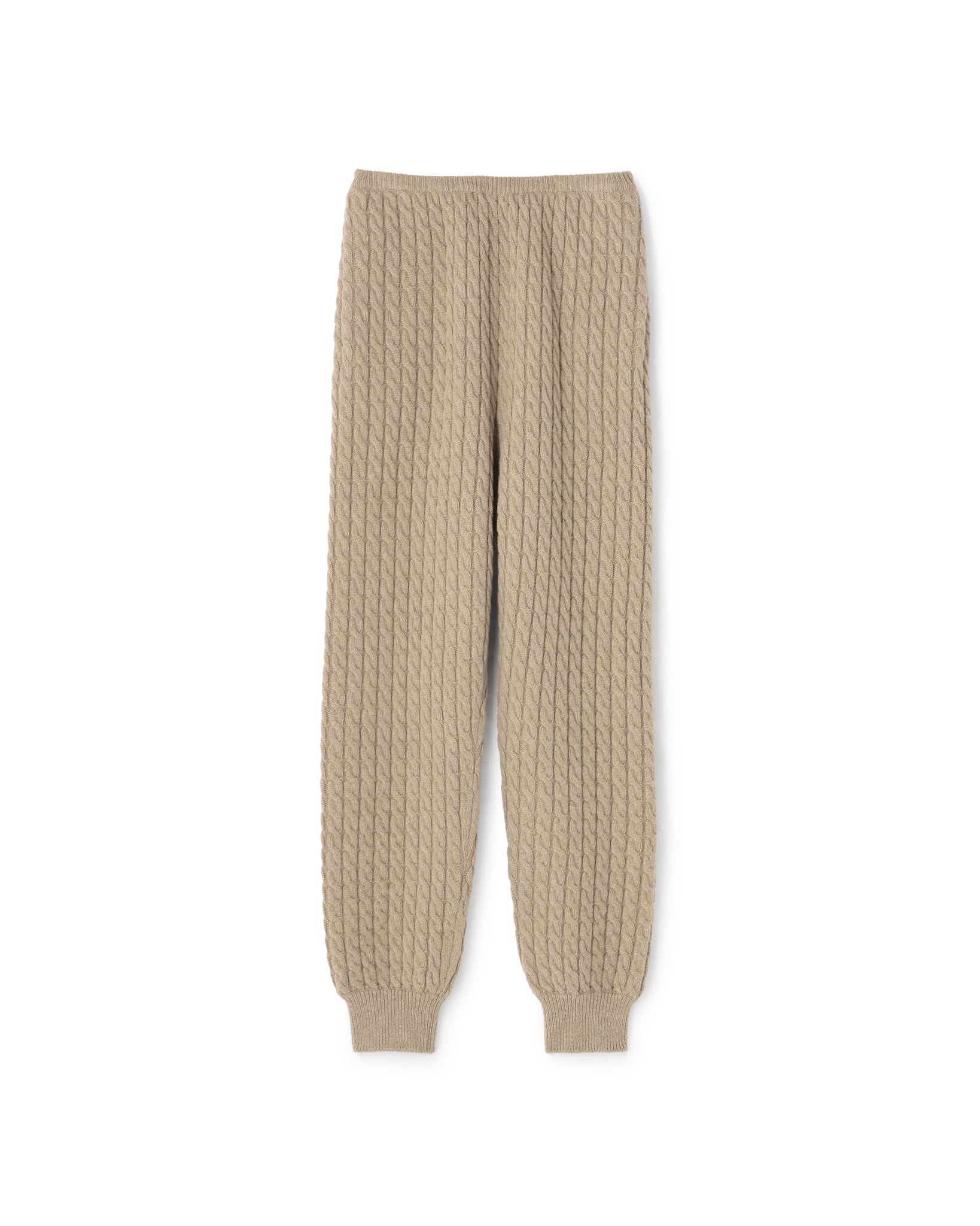 WOOL NYLON CABLE KNIT PANTS（ウールナイロンケーブルニットパンツ