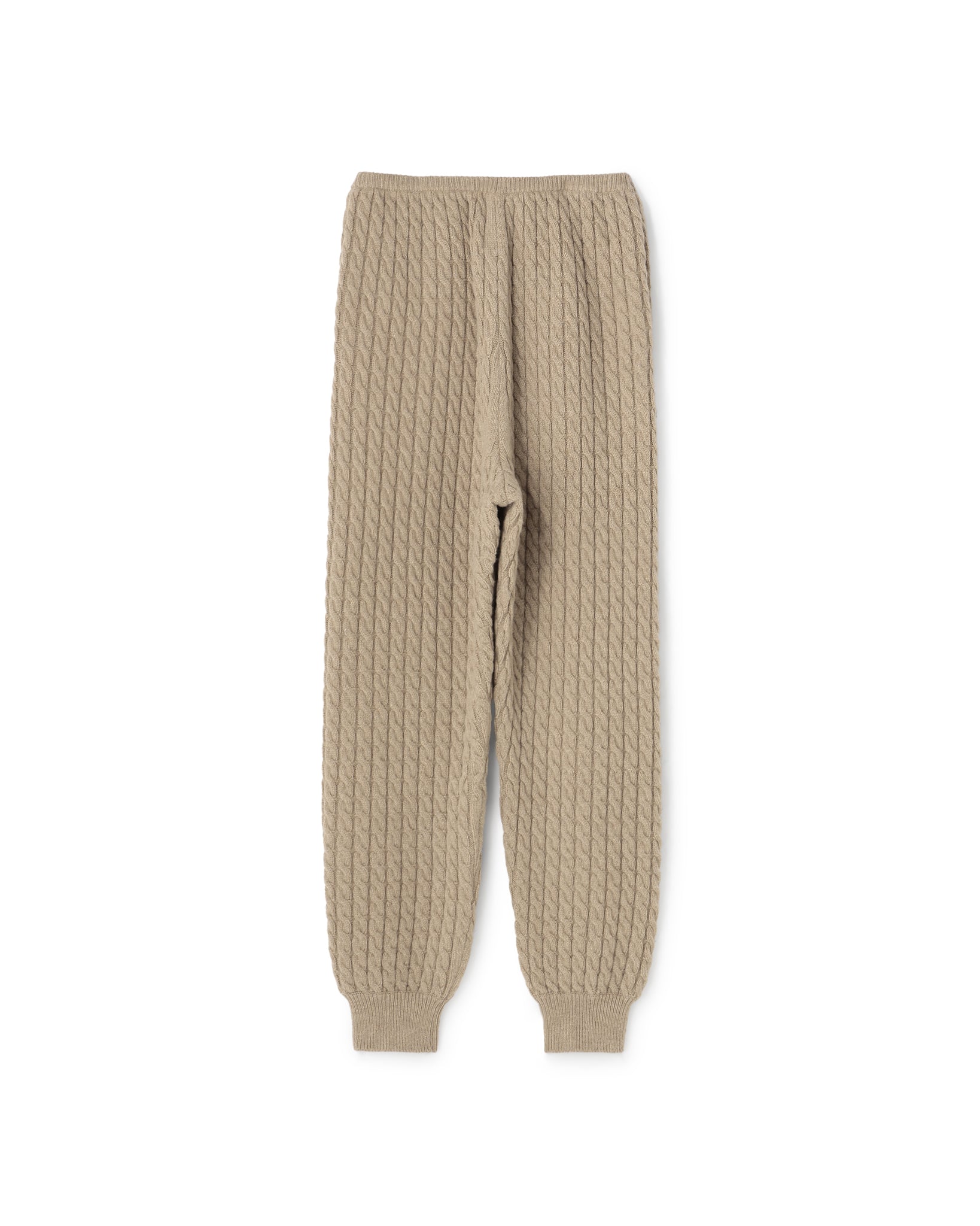 WOOL NYLON CABLE KNIT PANTS（ウールナイロンケーブルニットパンツ