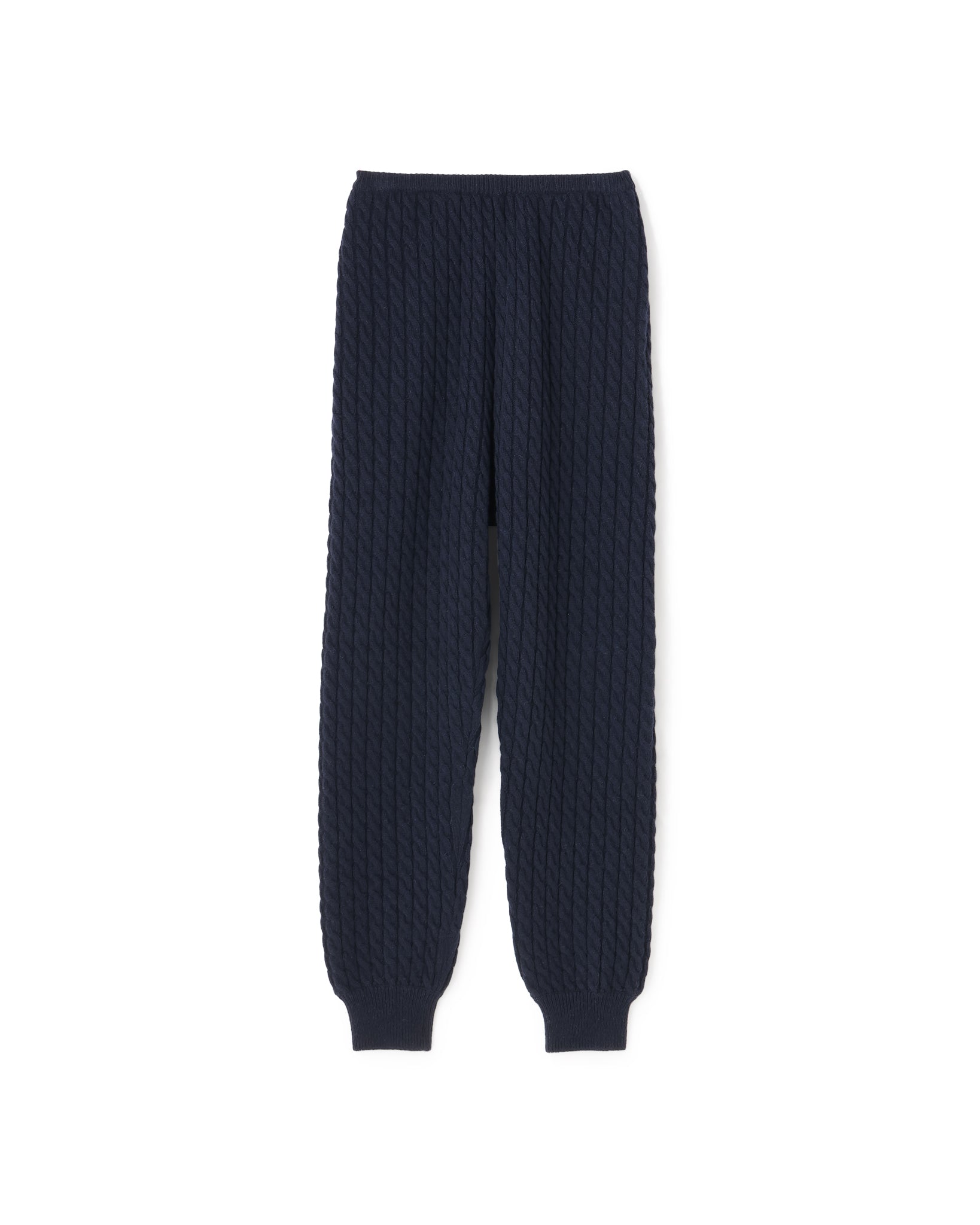 WOOL NYLON CABLE KNIT PANTS（ウールナイロンケーブルニットパンツ）｜BIYOMA（ビヨーマ）OFFICIAL ONLINE STORE