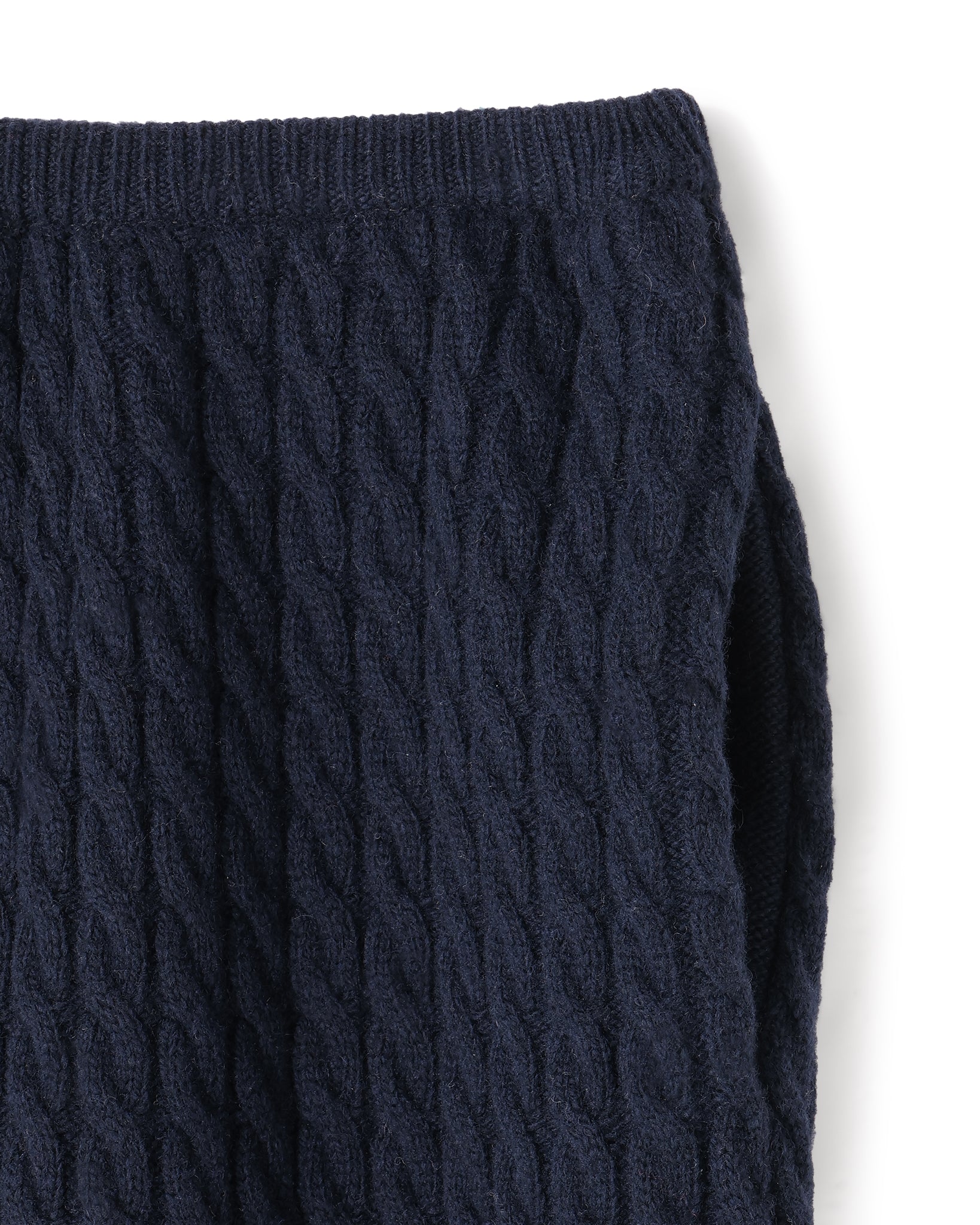 WOOL NYLON CABLE KNIT PANTS（ウールナイロンケーブルニットパンツ）｜BIYOMA（ビヨーマ）OFFICIAL ONLINE STORE