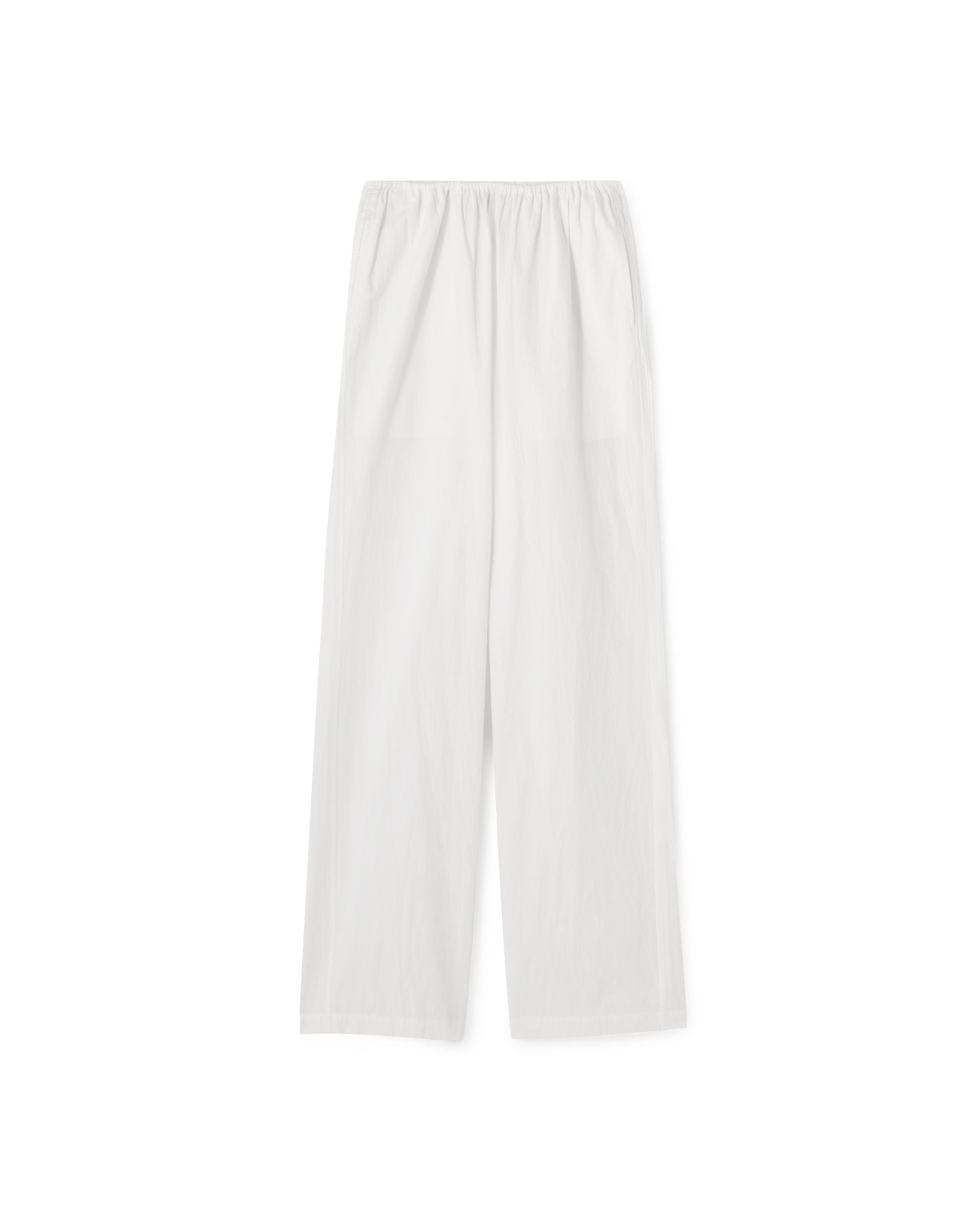 COTTON LINEN EASY WIDE PANTS