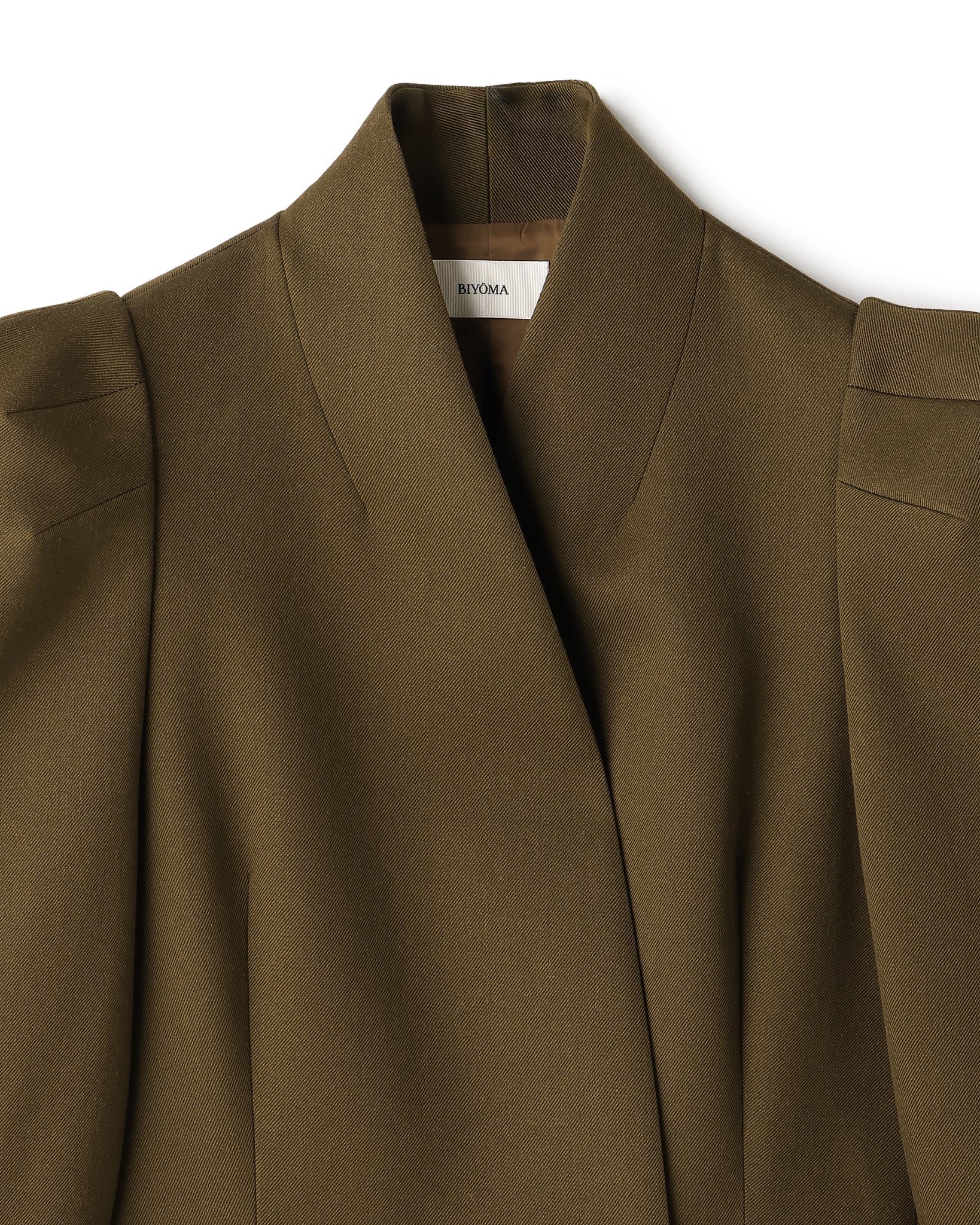 WOOL VOLUME SLEEVE JACKET COAT（ウールボリュームスリーブジャケットコート）｜BIYOMA（ビヨーマ）OFFICIAL ONLINE STORE