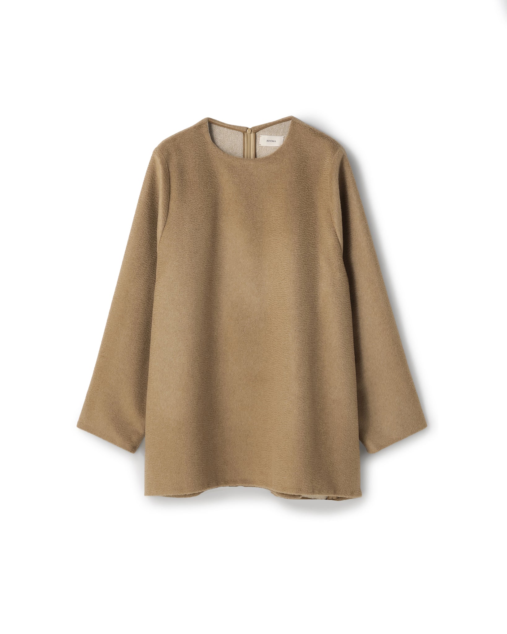 CAMEL WOOL RELAX PULLOVER（キャメルウールリラックスプルオーバー