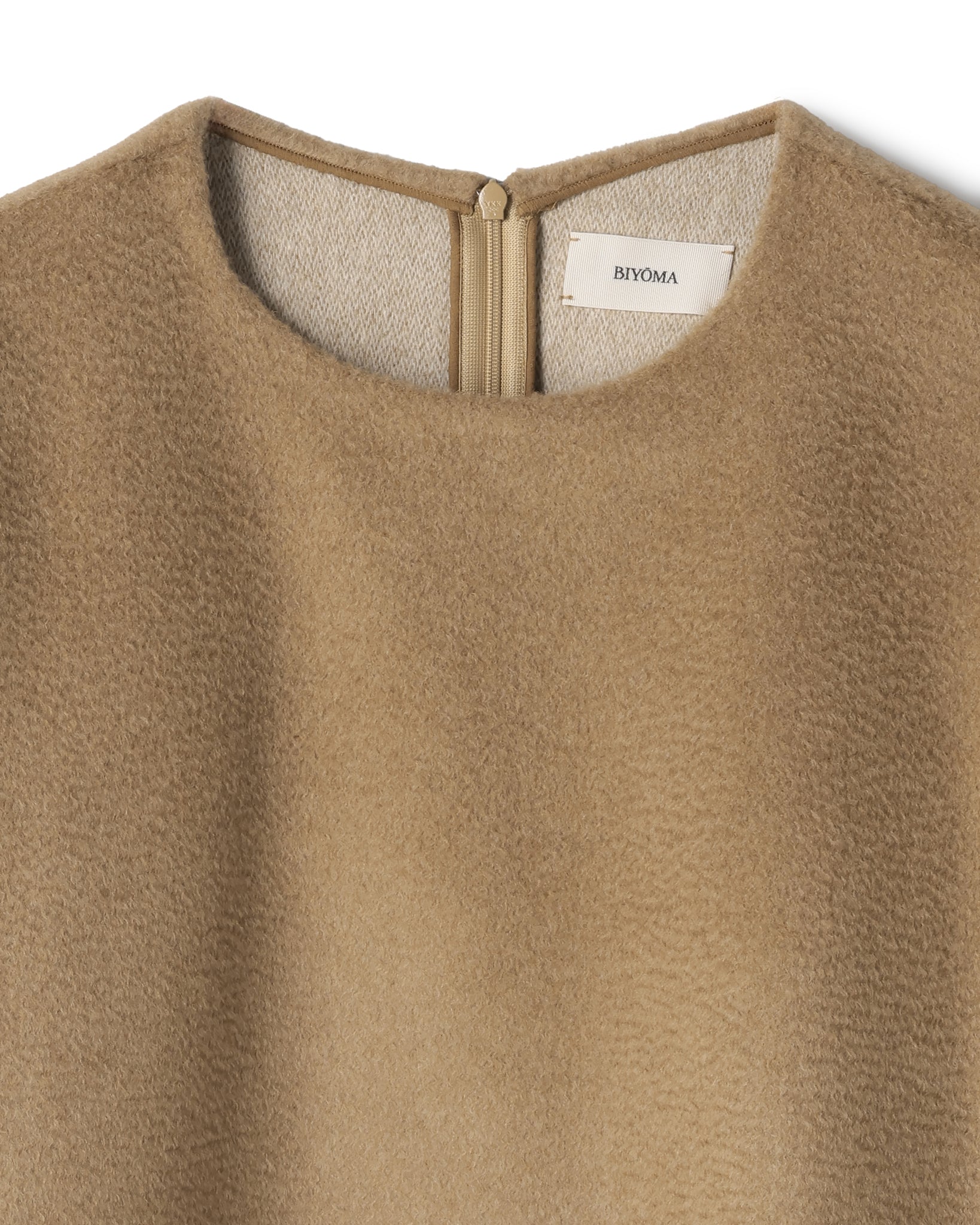 CAMEL WOOL RELAX PULLOVER（キャメルウールリラックスプルオーバー