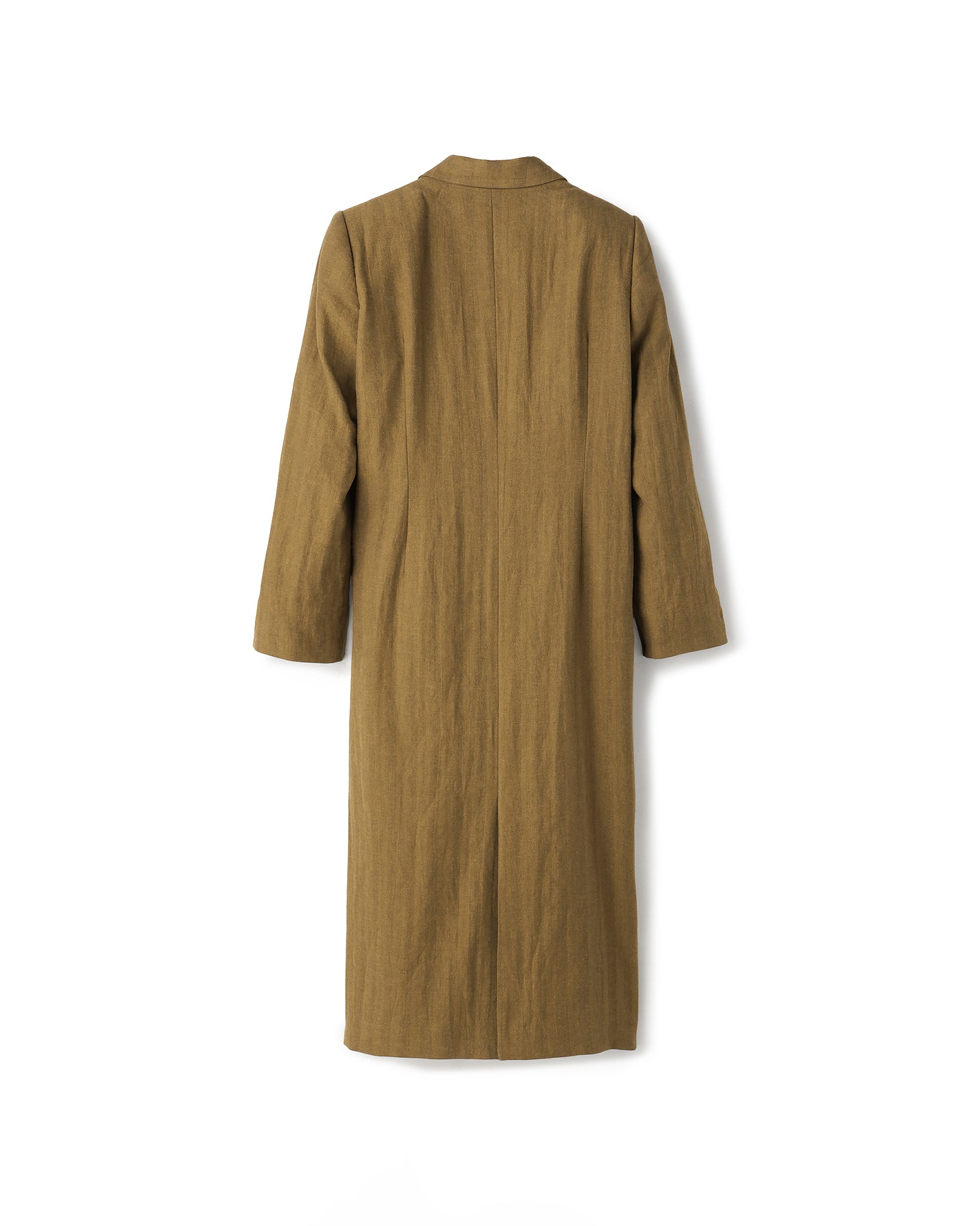 LINEN COTTON LONG COAT（リネンコットンロングコート）｜BIYOMA