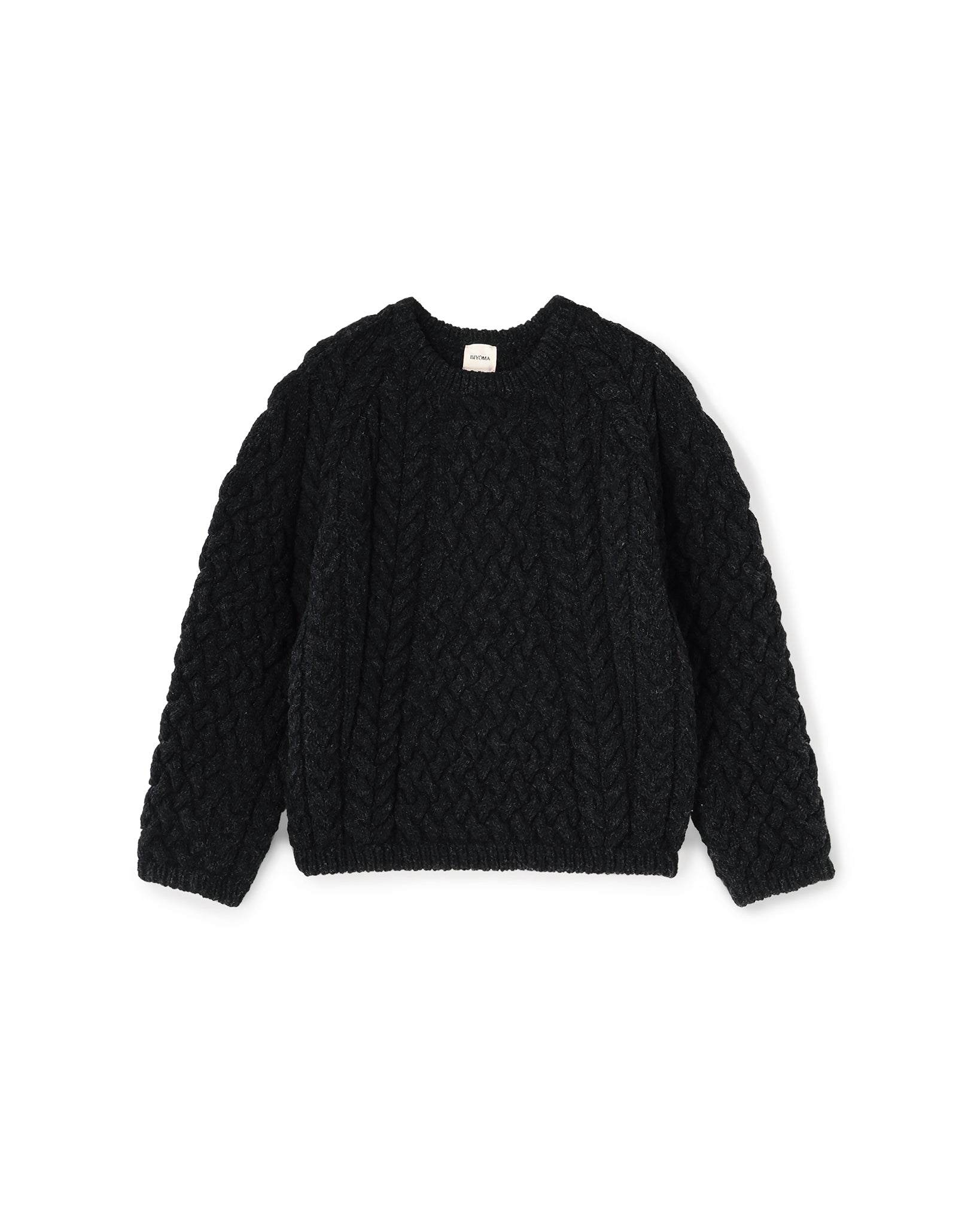 ARAN KNIT PULLOVER（アランニットプルオーバー）｜BIYOMA（ビヨーマ）OFFICIAL ONLINE STORE
