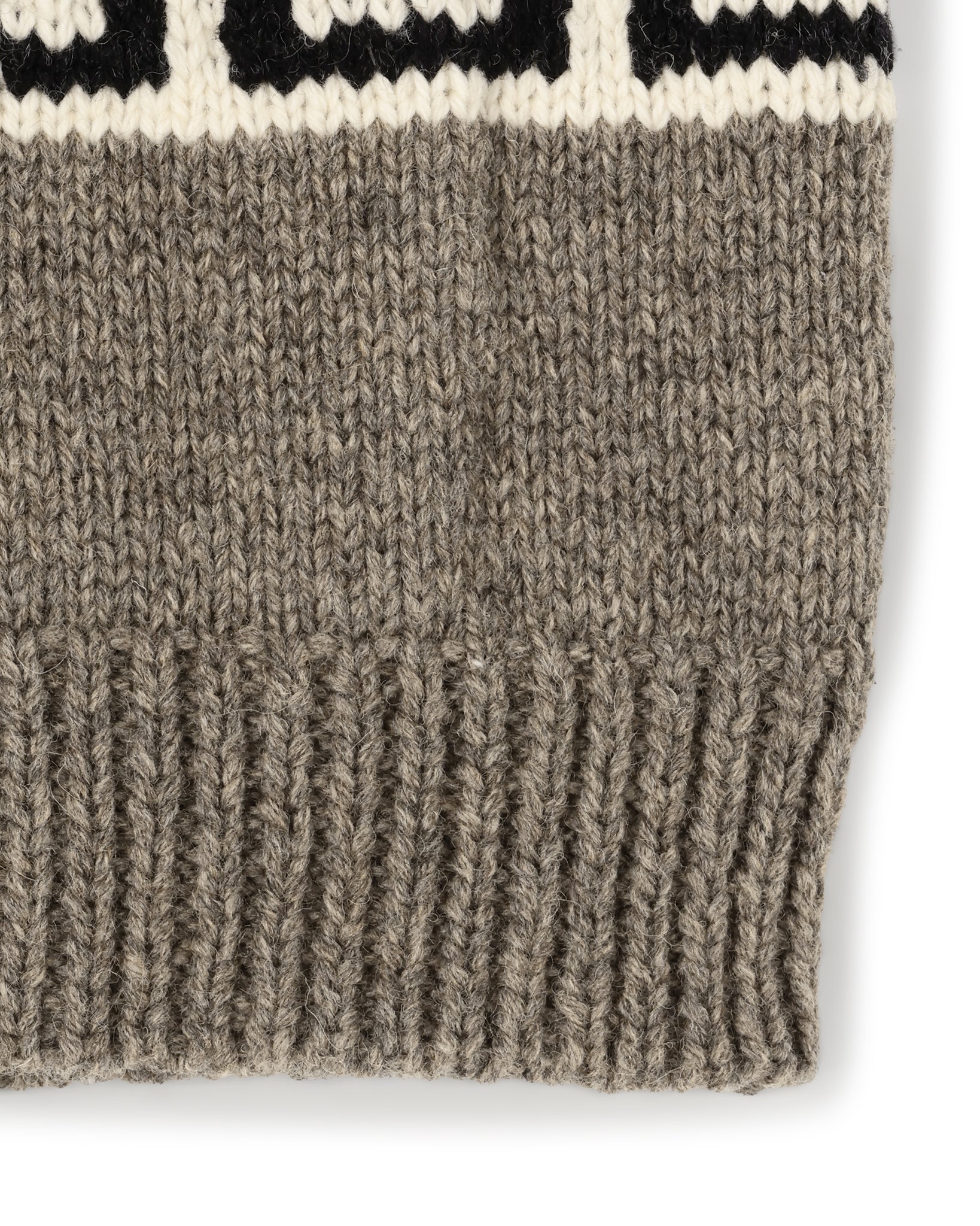 FULL ZIP COWICHAN SWEATER（フルジップカウチンセーター）｜BIYOMA