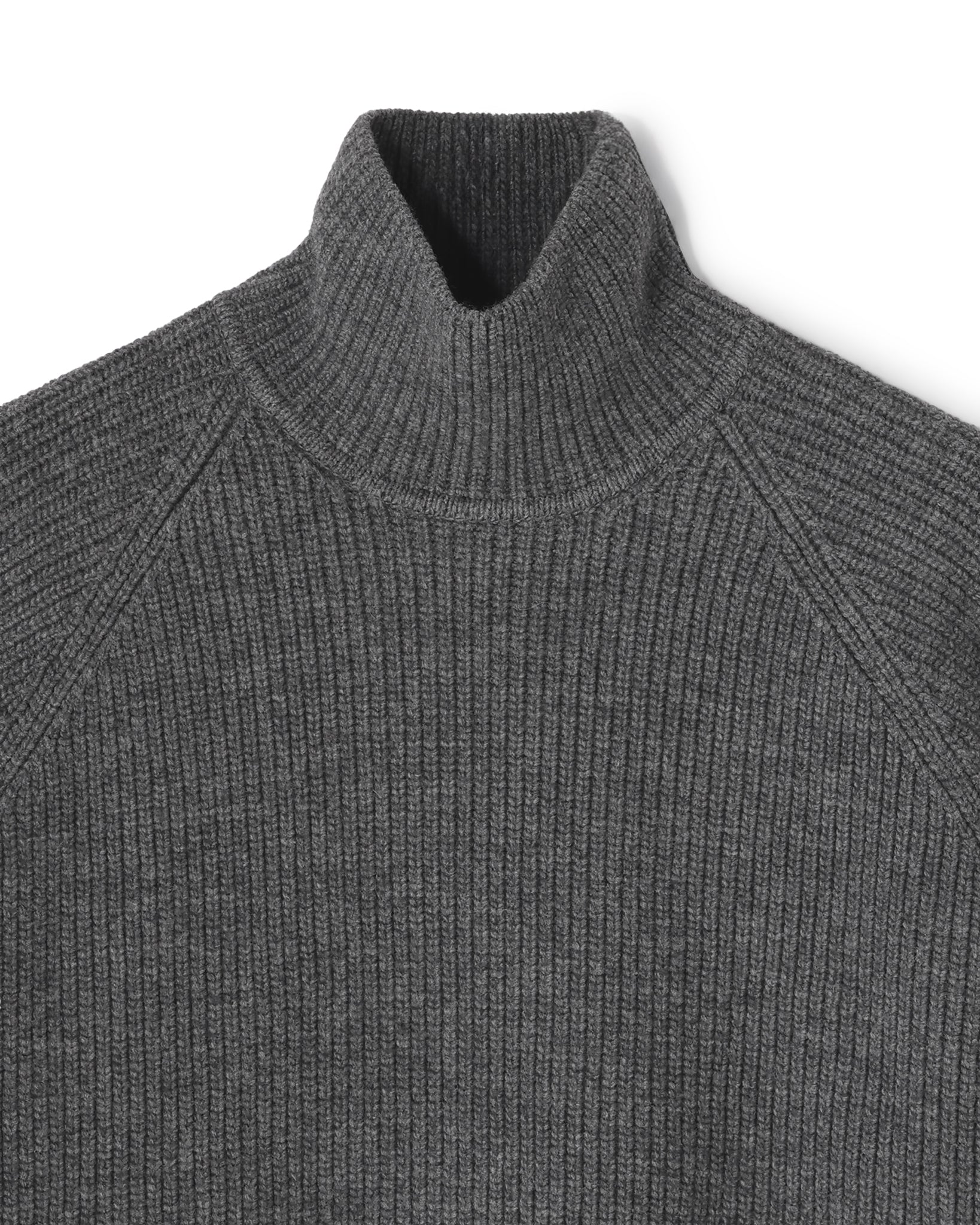 BIYOMA 新品 ウールリブニット タートルネックプルオーバー ニットセーター WOOL RIB KNIT TURTLENECK PULLOVER（ウールリブニットタートルネック