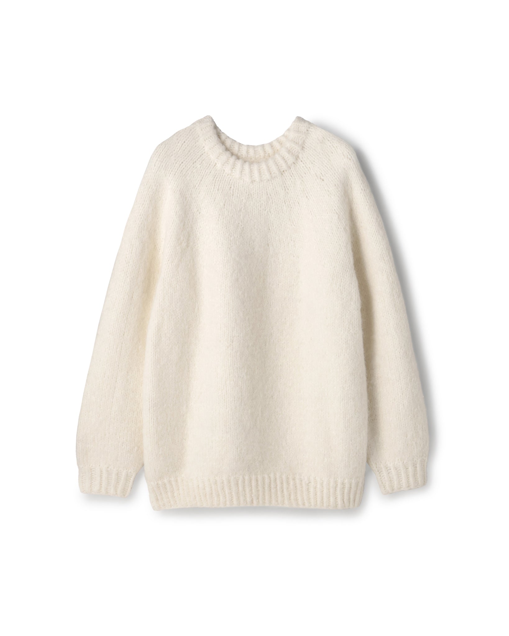 NYLON ACRYLIC HAND KNIT PULLOVER（ナイロンアクリルニットハンドニットプルオーバー）｜BIYOMA（ビヨーマ）OFFICIAL ONLINE STORE