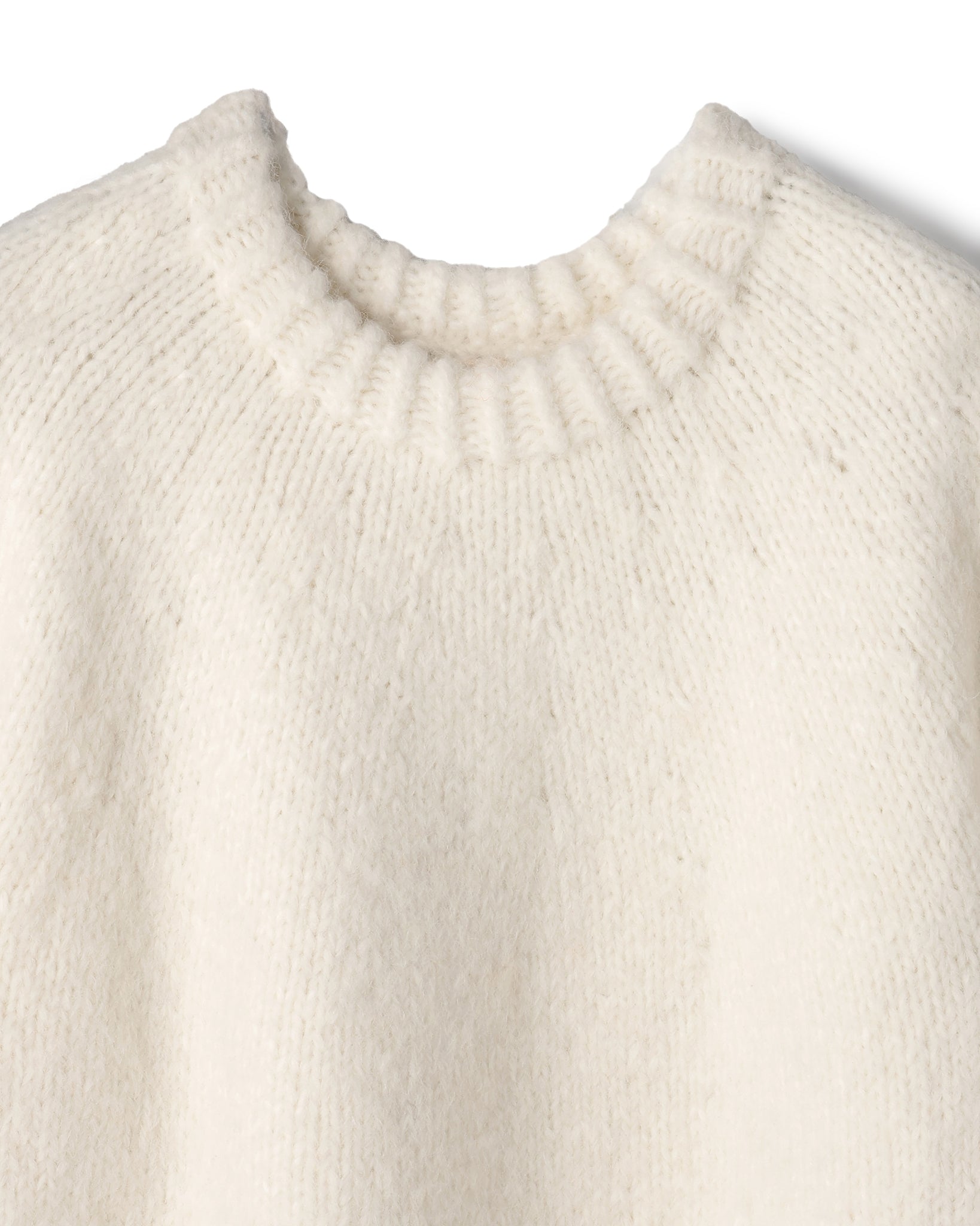 NYLON ACRYLIC HAND KNIT PULLOVER（ナイロンアクリルニットハンドニットプルオーバー）｜BIYOMA（ビヨーマ）OFFICIAL ONLINE STORE