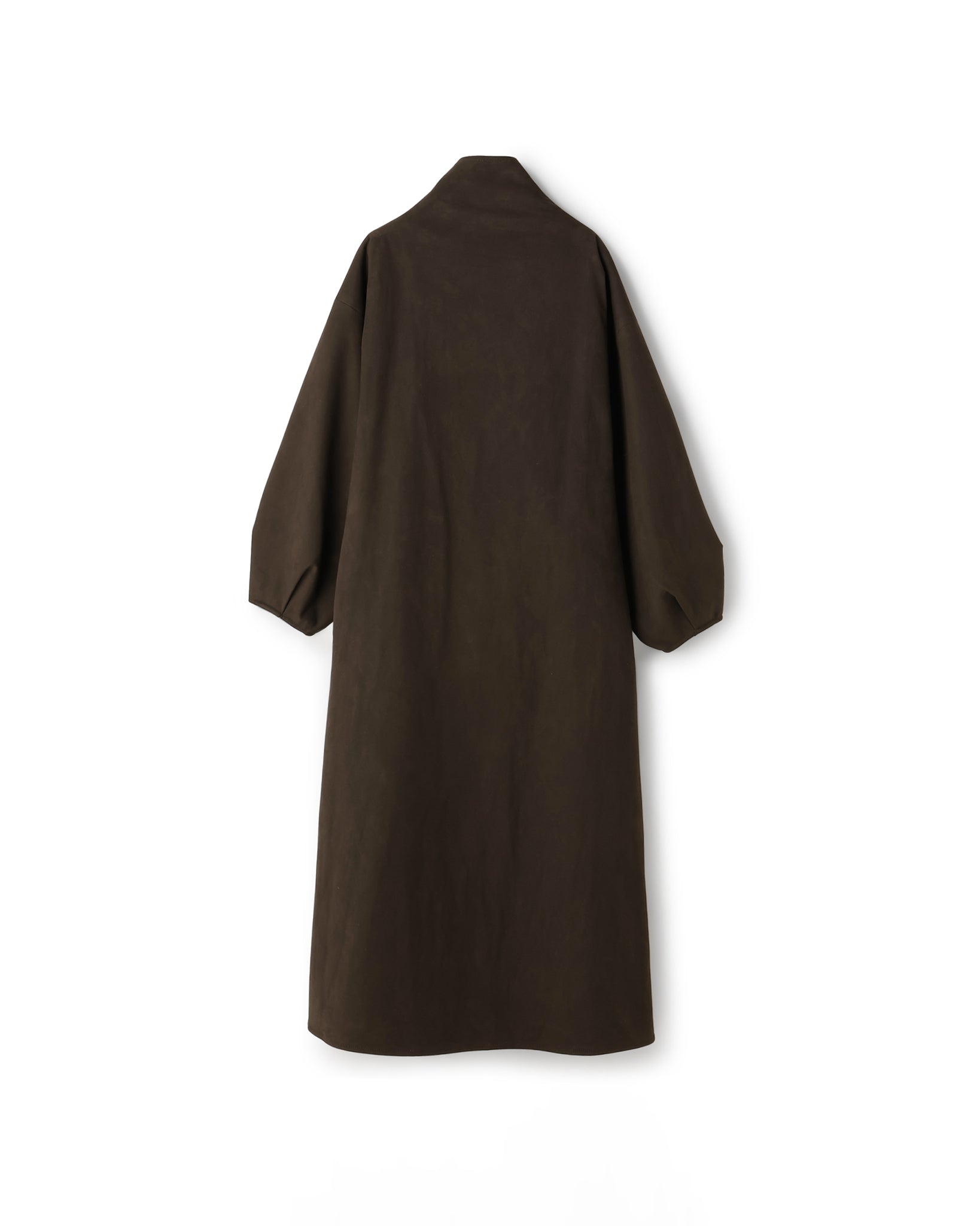 ECO SUEDE STAND COLLAR COAT（エコスエードスタンドカラーコート