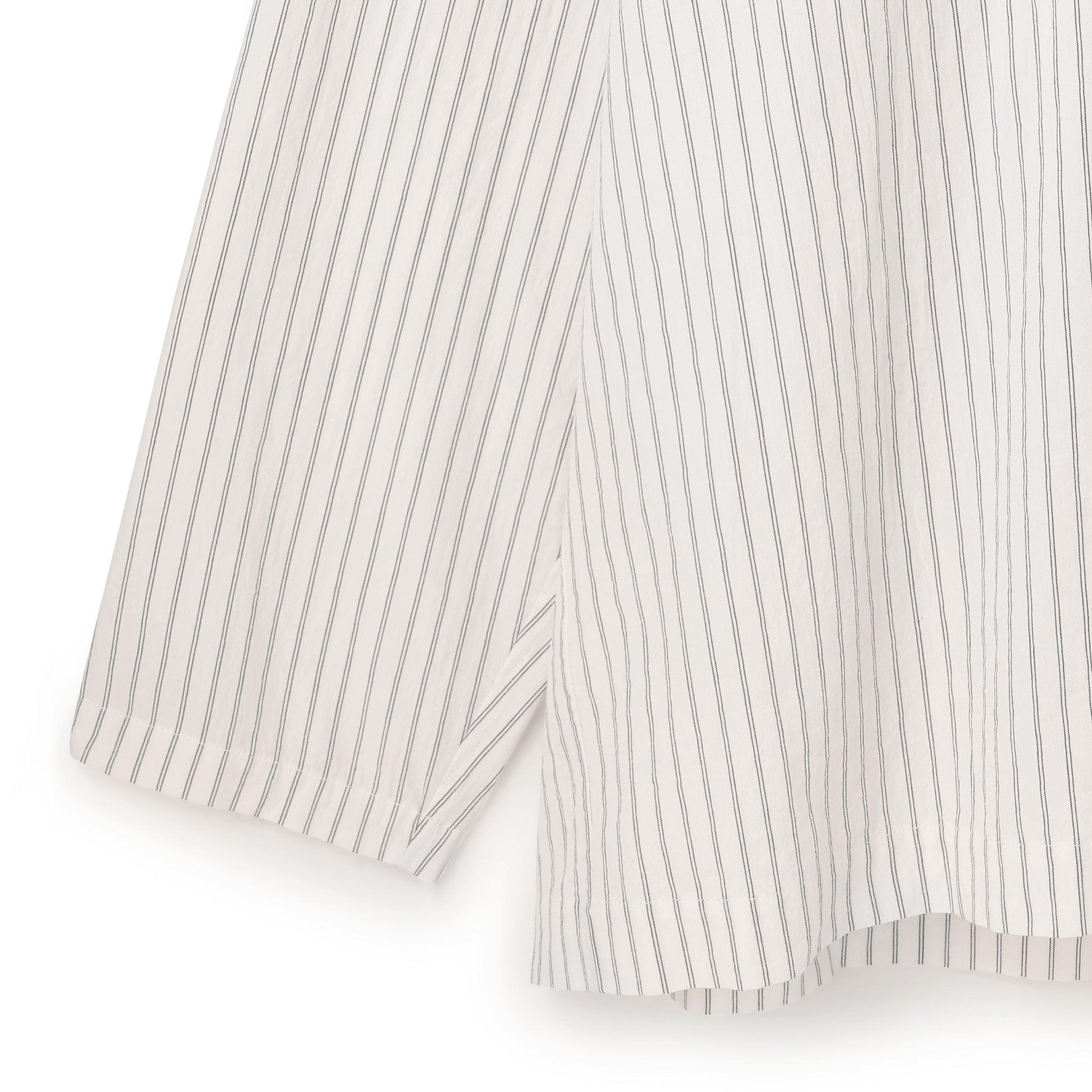 【PRE ORDER】COTTON STRIPE OPEN COLLAR SHIRT