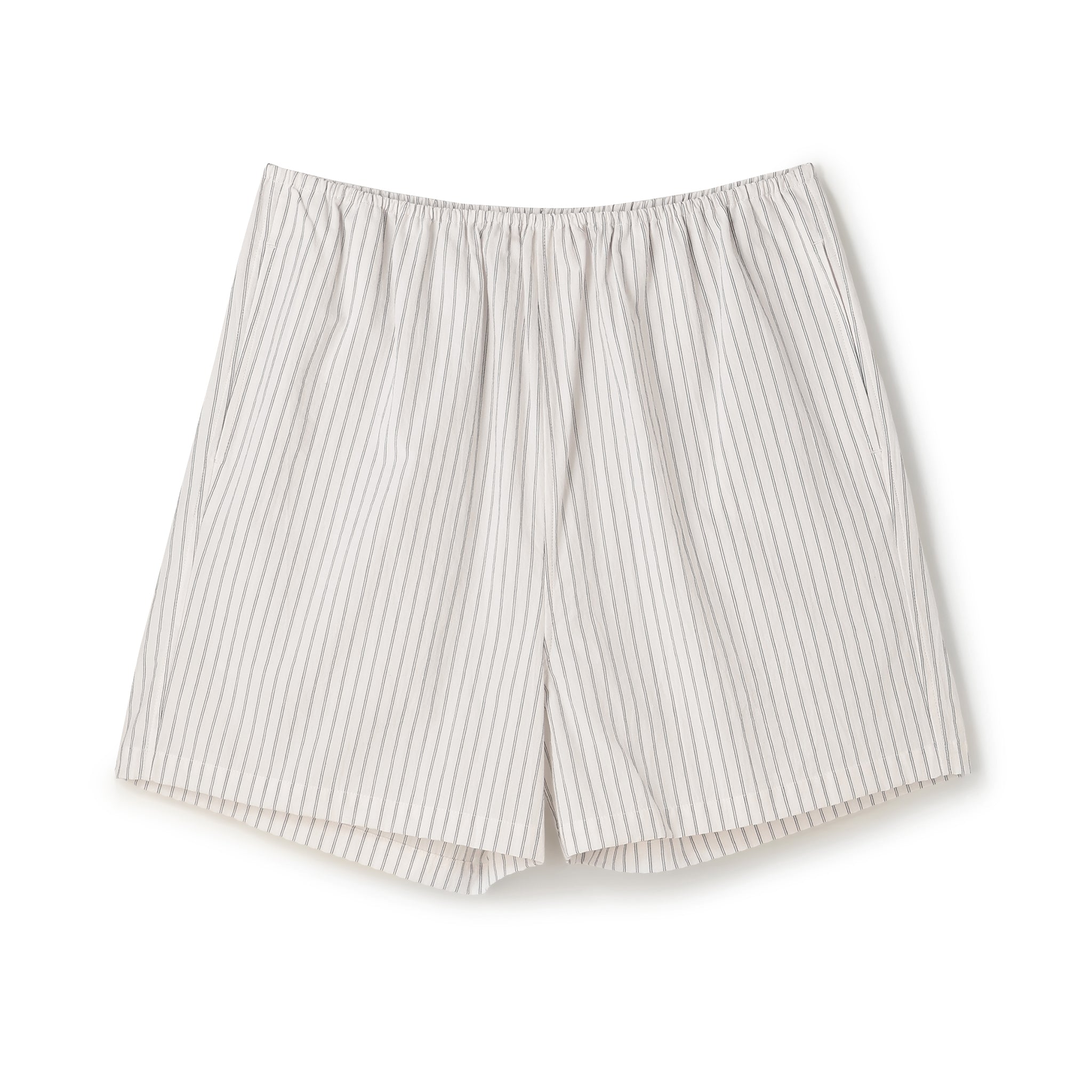 【PRE ORDER】COTTON STRIPE RELAX SHORTS