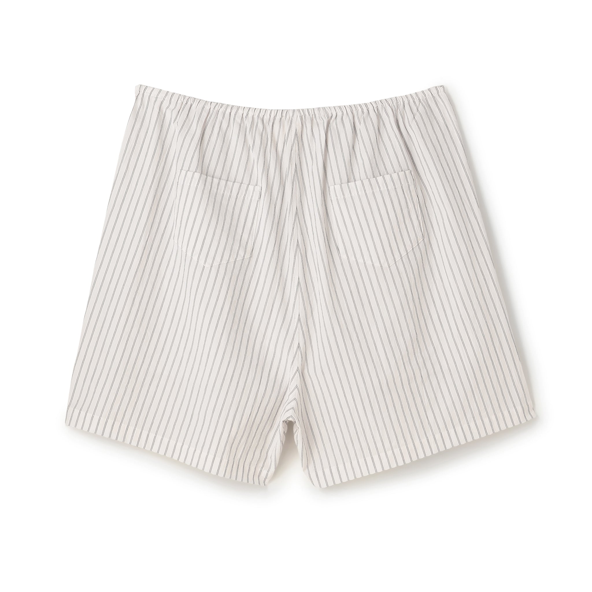 【PRE ORDER】COTTON STRIPE RELAX SHORTS