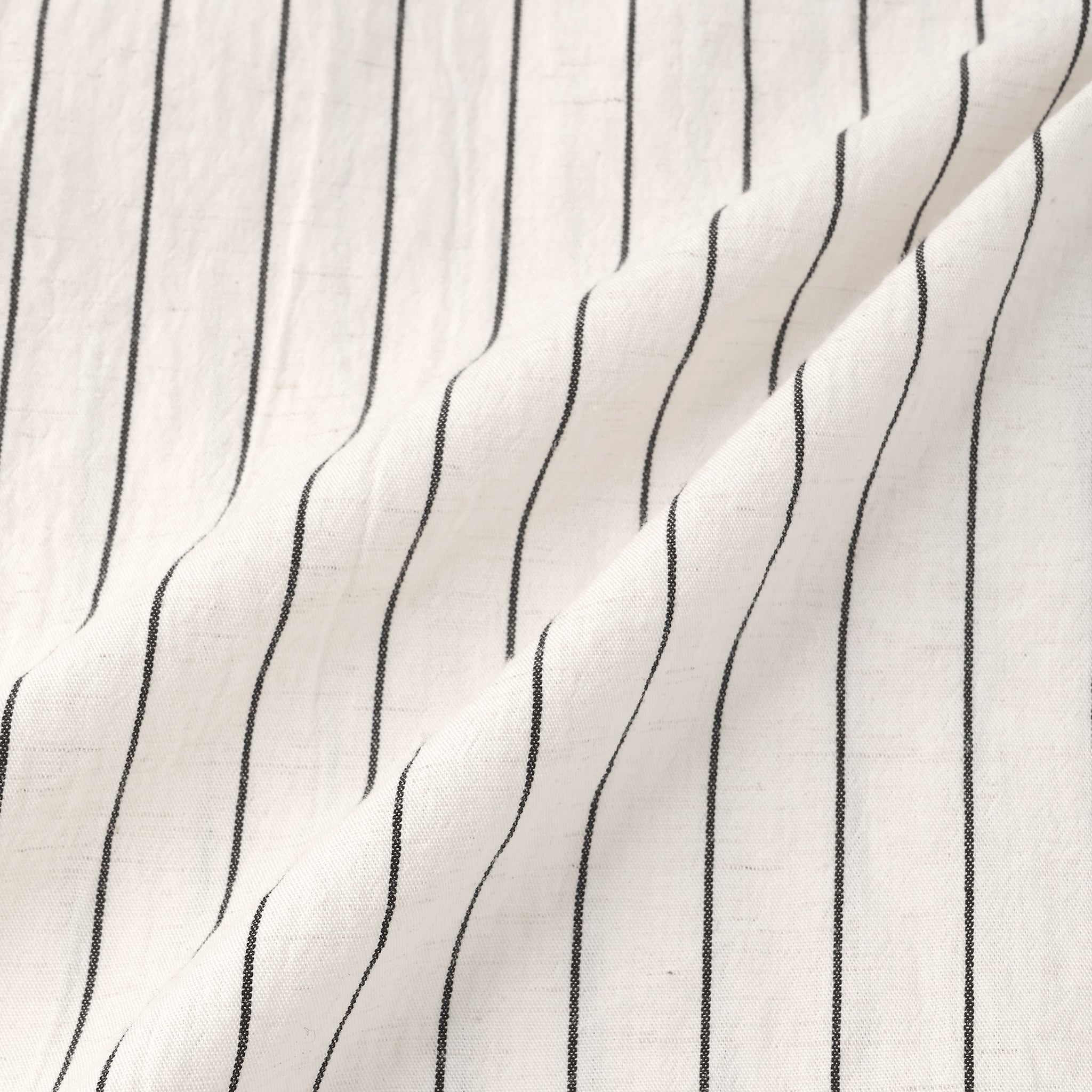 【PRE ORDER】COTTON LINEN STRIPE W POCKET SHIRT