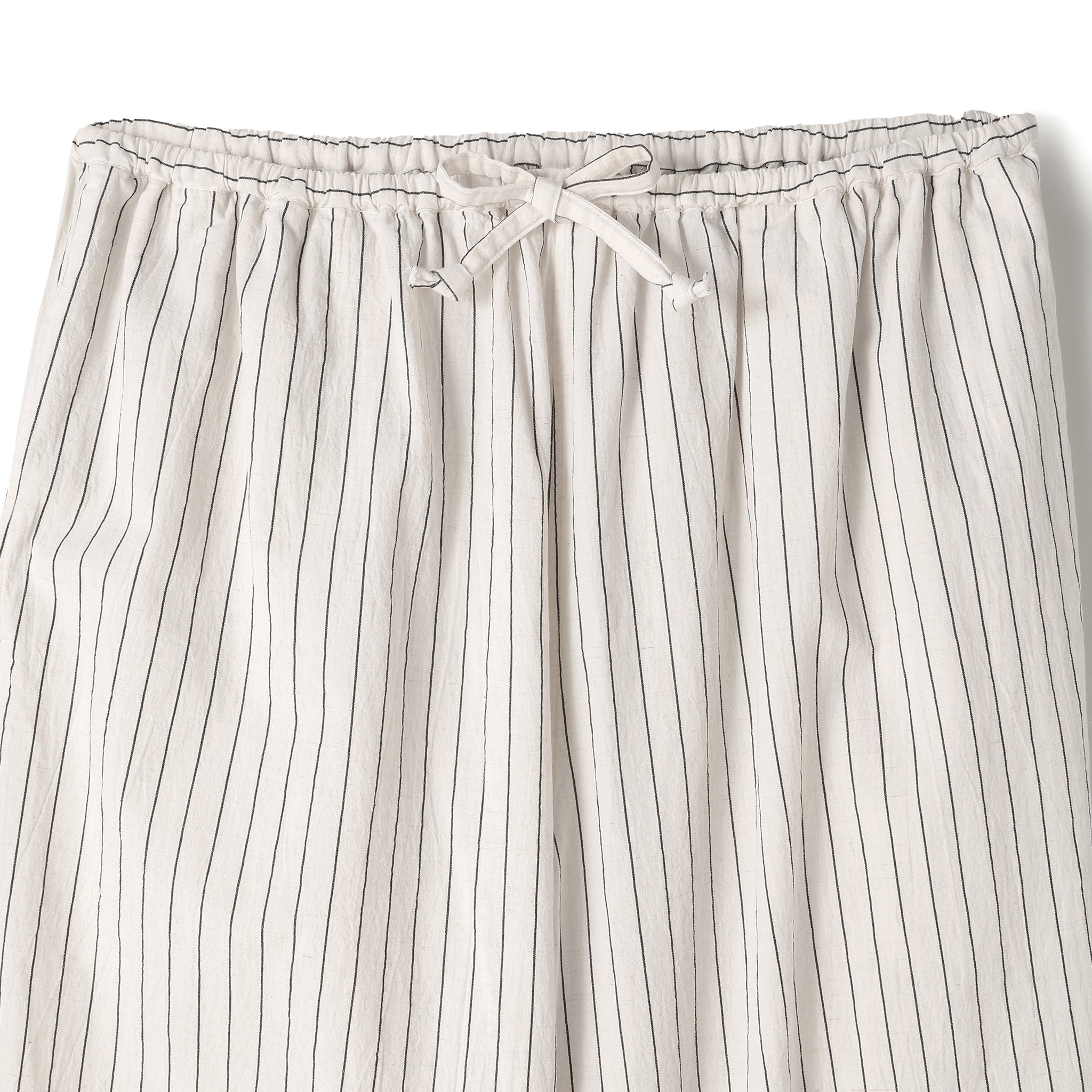 【PRE ORDER】COTTON LINEN STRIPE PAJAMA PANTS