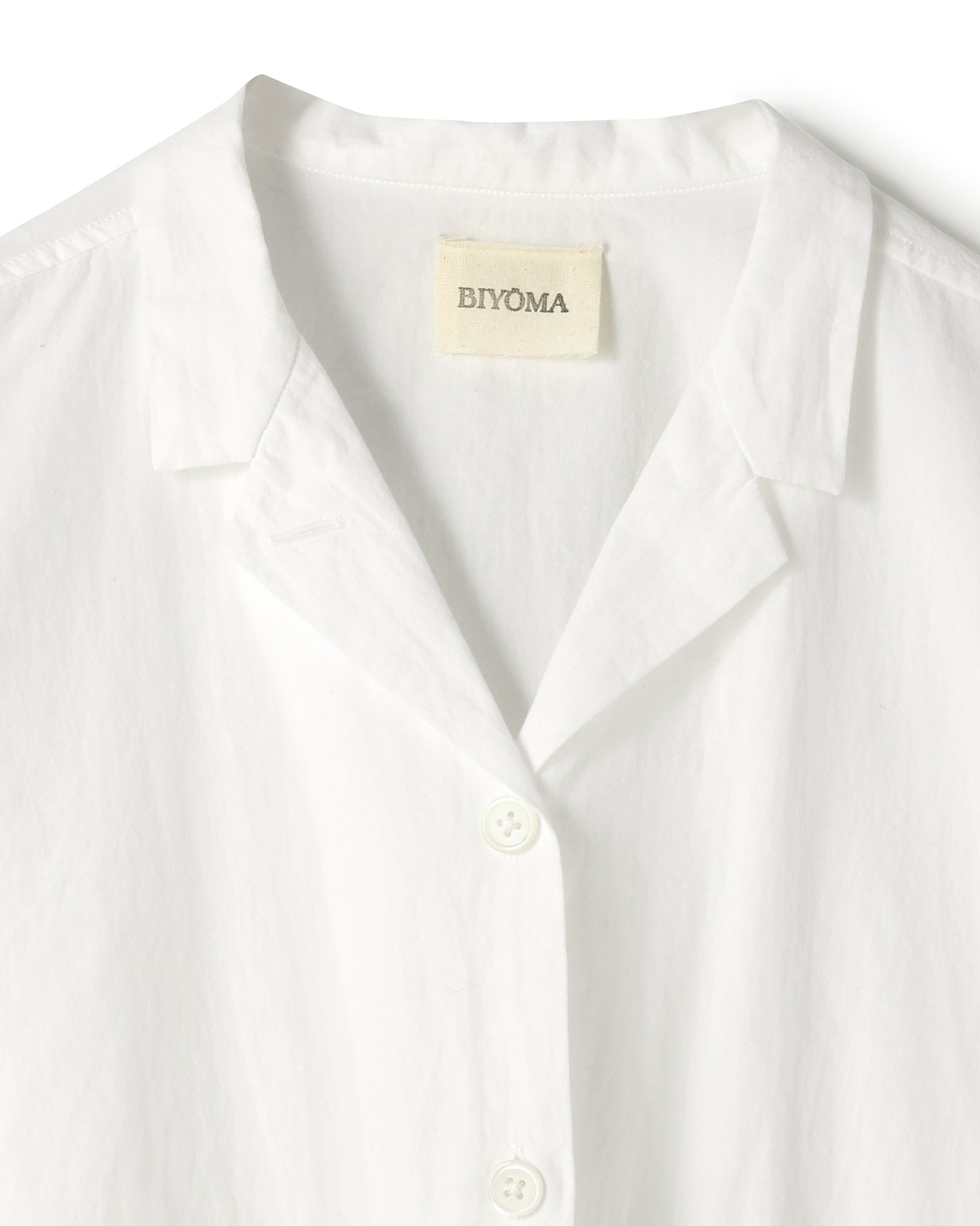 COTTON LINEN W POCKET SHIRT（コットンリネンダブルポケットシャツ）｜BIYOMA（ビヨーマ）OFFICIAL ONLINE STORE