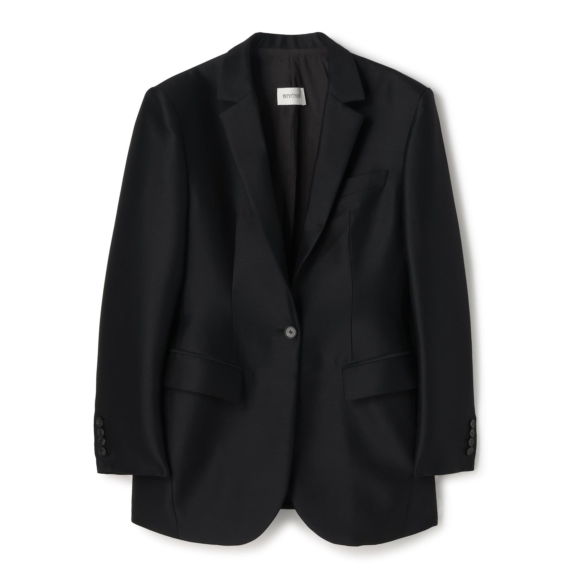 【PRE ORDER】WOOL SILK TAILORED JACKET