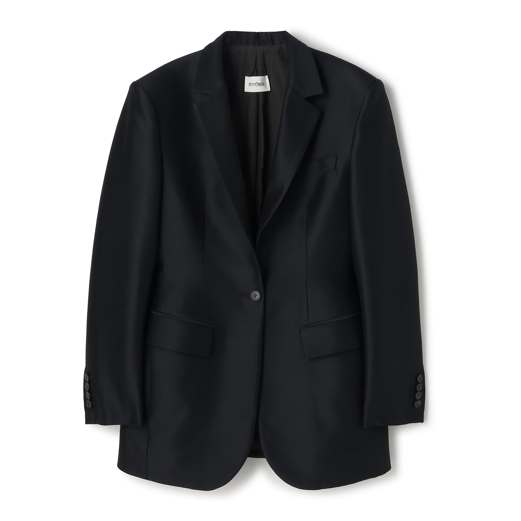 【PRE ORDER】WOOL SILK TAILORED JACKET