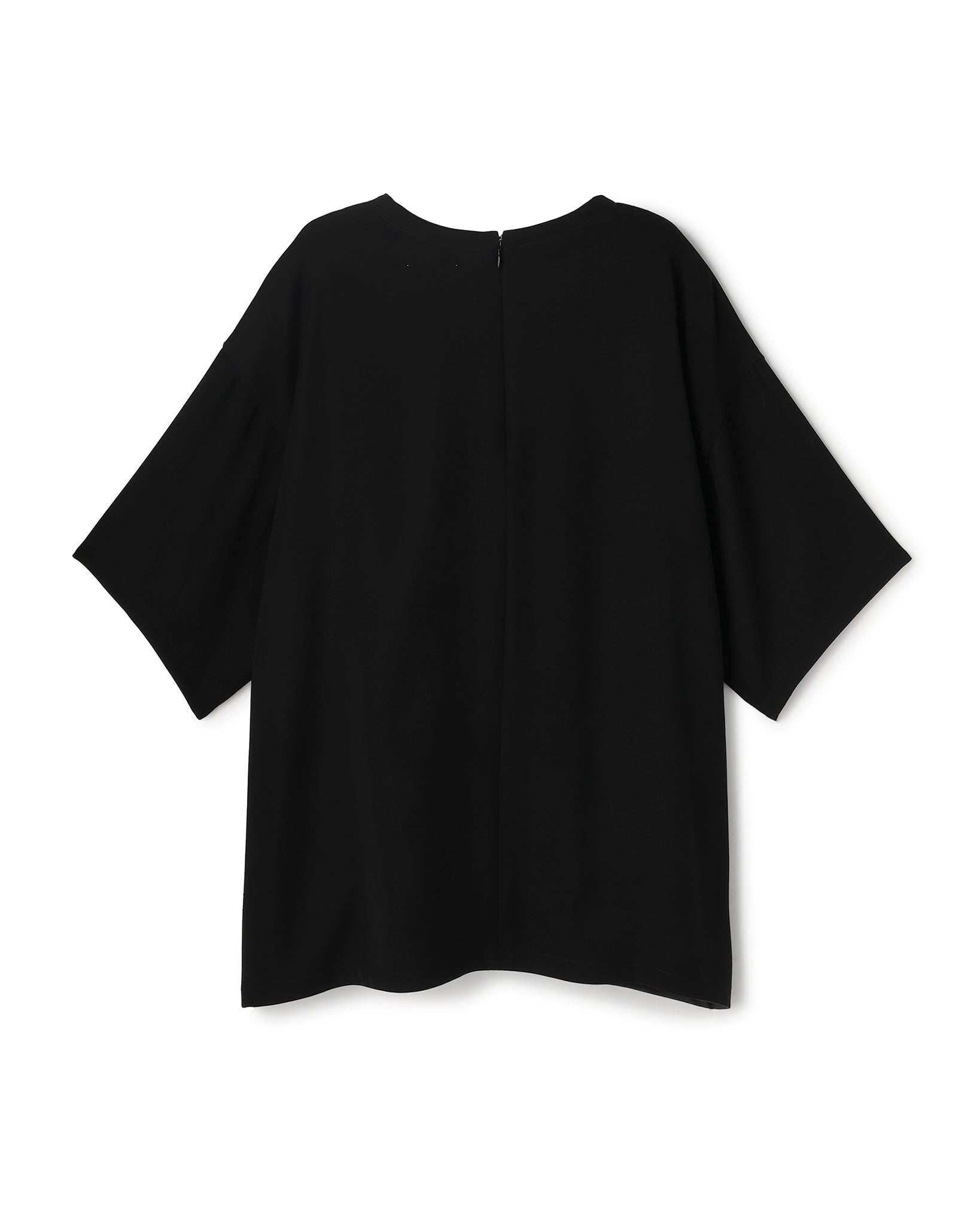 POLYESTER SATIN  SHORT SLEEVED BLOUSE（ポリエステルショートスリーブブラウス）｜BIYOMA（ビヨーマ）OFFICIAL ONLINE STORE