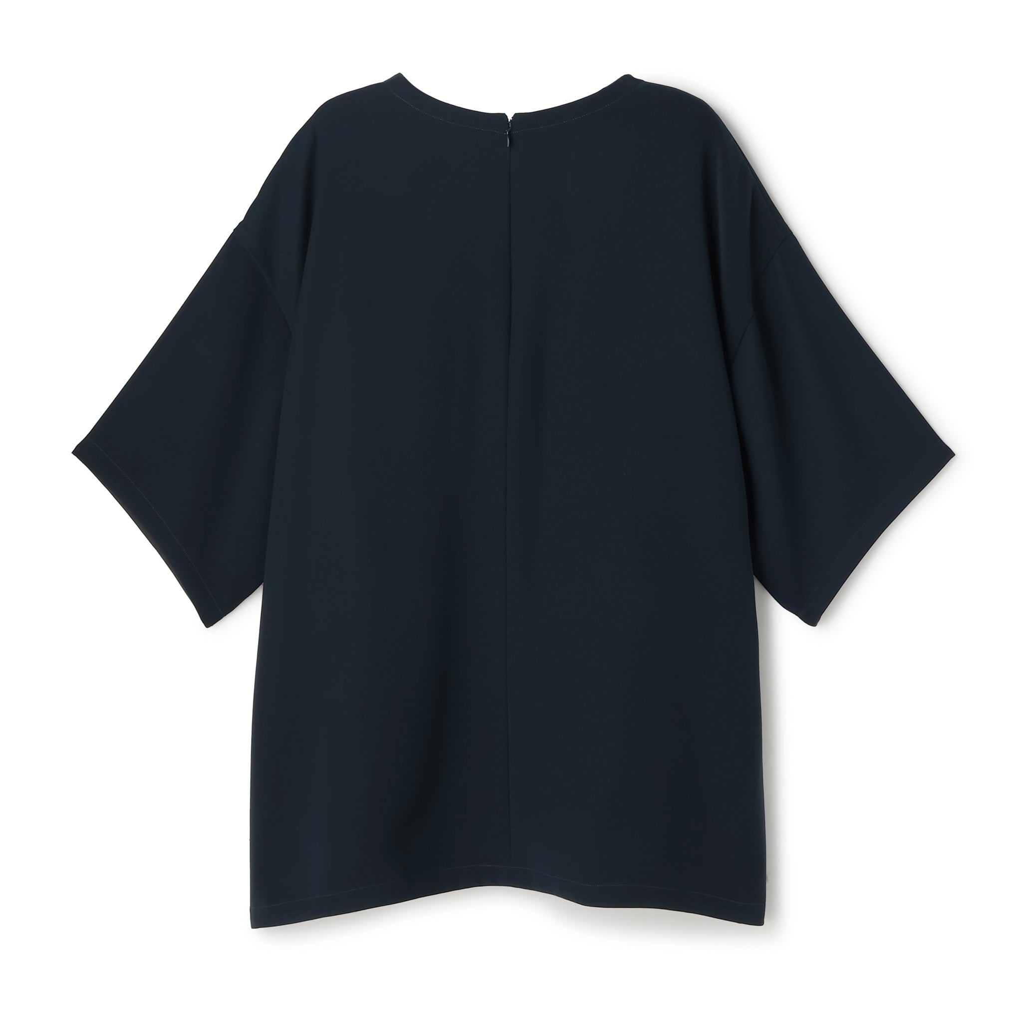 【PRE ORDER】POLYESTER SATIN  SHORT SLEEVED BLOUSE