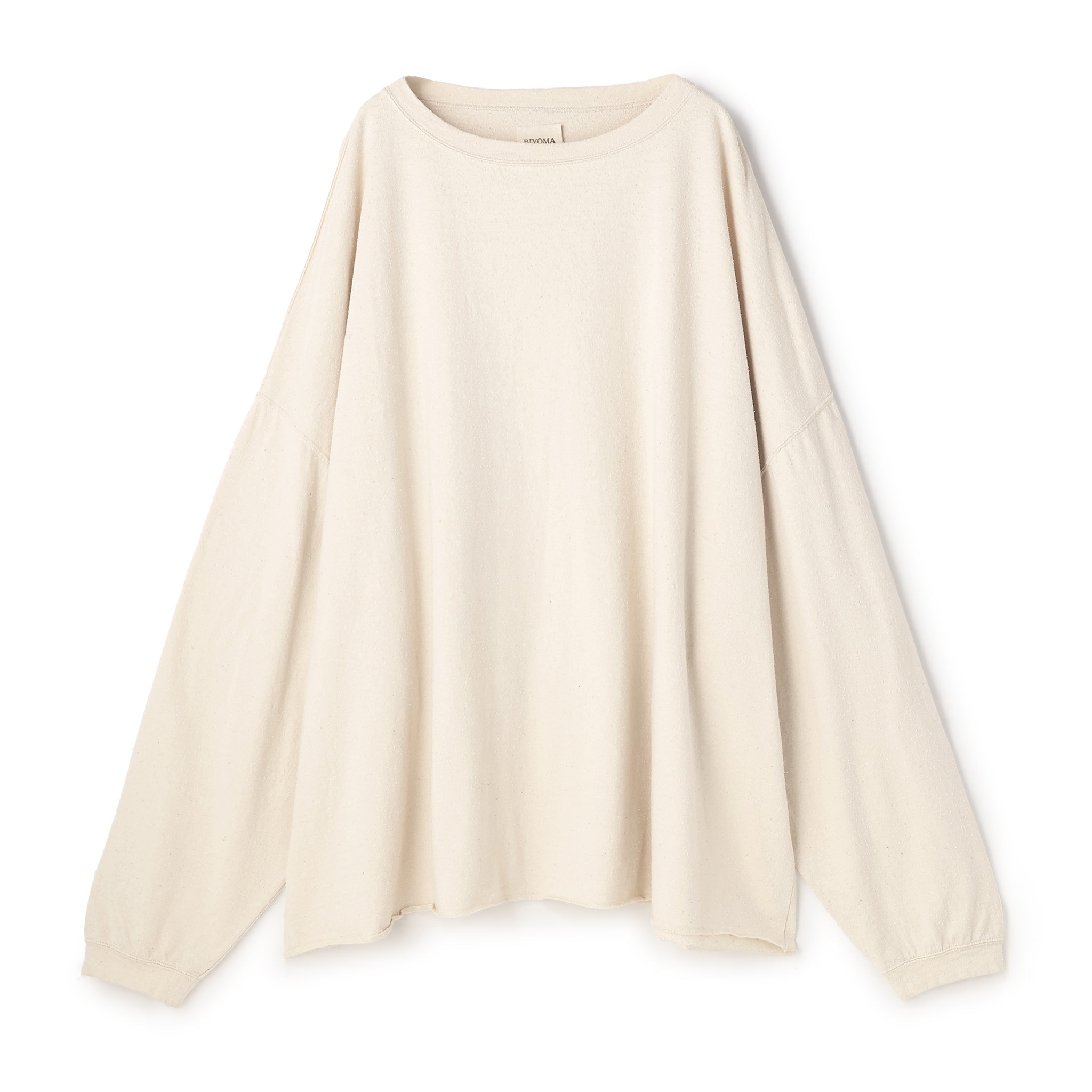 【PRE ORDER】COTTON SILK  LOOSE SILHOUETTE PULLOVER