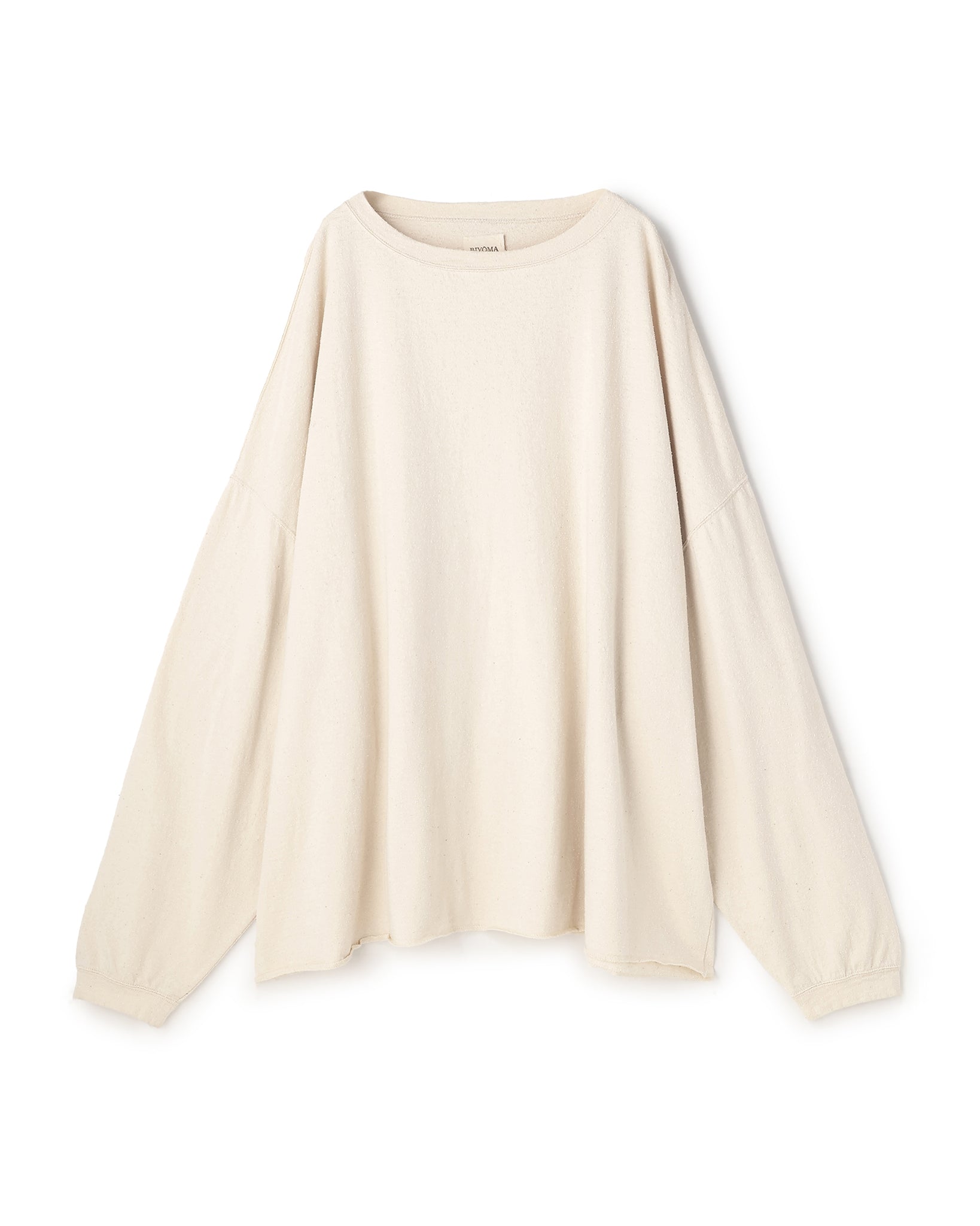 COTTON SILK  LOOSE SILHOUETTE PULLOVER（コットンシルクルーズシルエットプルオーバー）｜BIYOMA（ビヨーマ）OFFICIAL ONLINE STORE