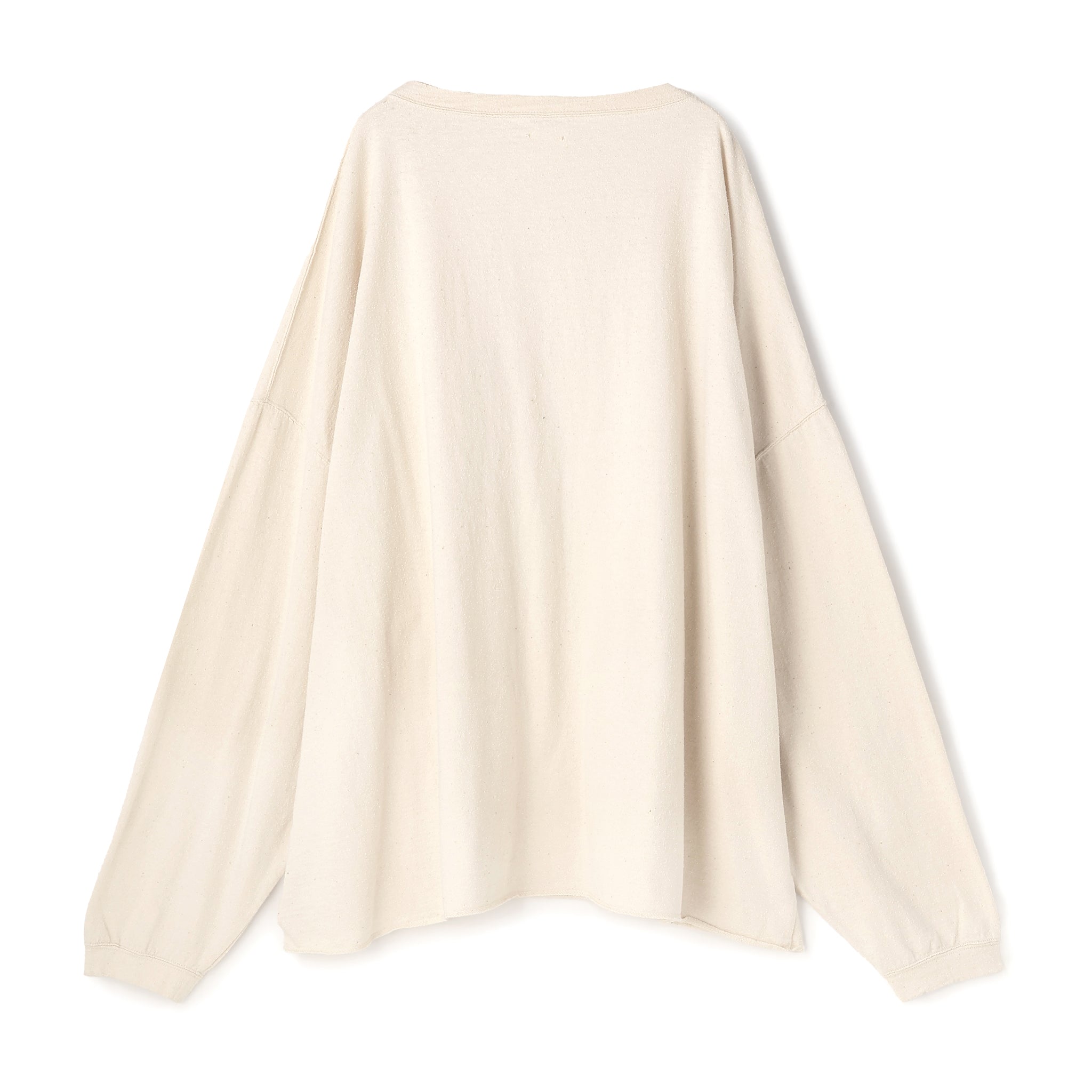 【PRE ORDER】COTTON SILK  LOOSE SILHOUETTE PULLOVER