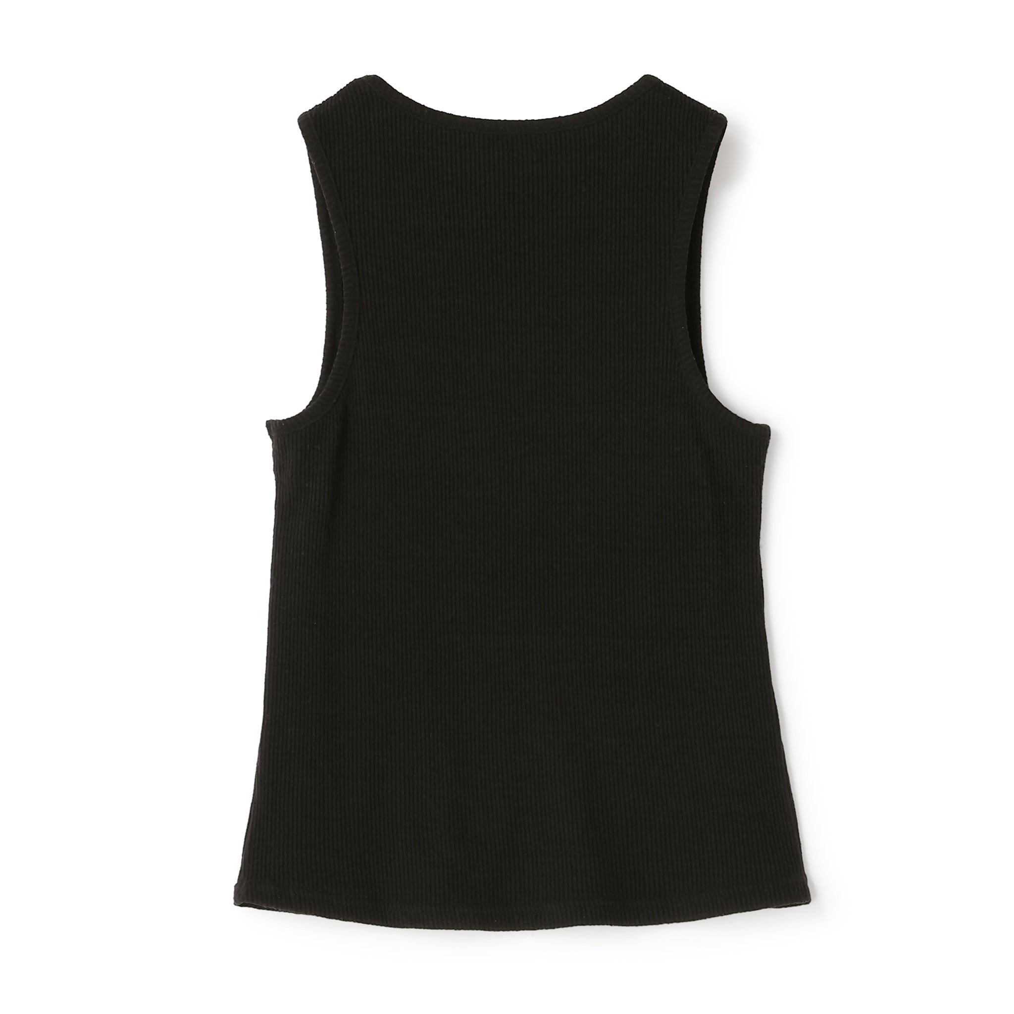 【PRE ORDER】SILK RIB  AMERICAN SLEEVE TANK TOP