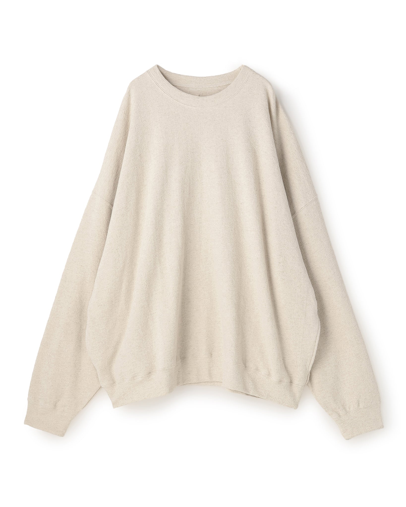 COTTON LINEN RIB LOOSE SILHOUETTE PULLOVER（コットンリネンリブルーズシルエットプルオーバー）｜BIYOMA（ビヨーマ）OFFICIAL ONLINE STORE