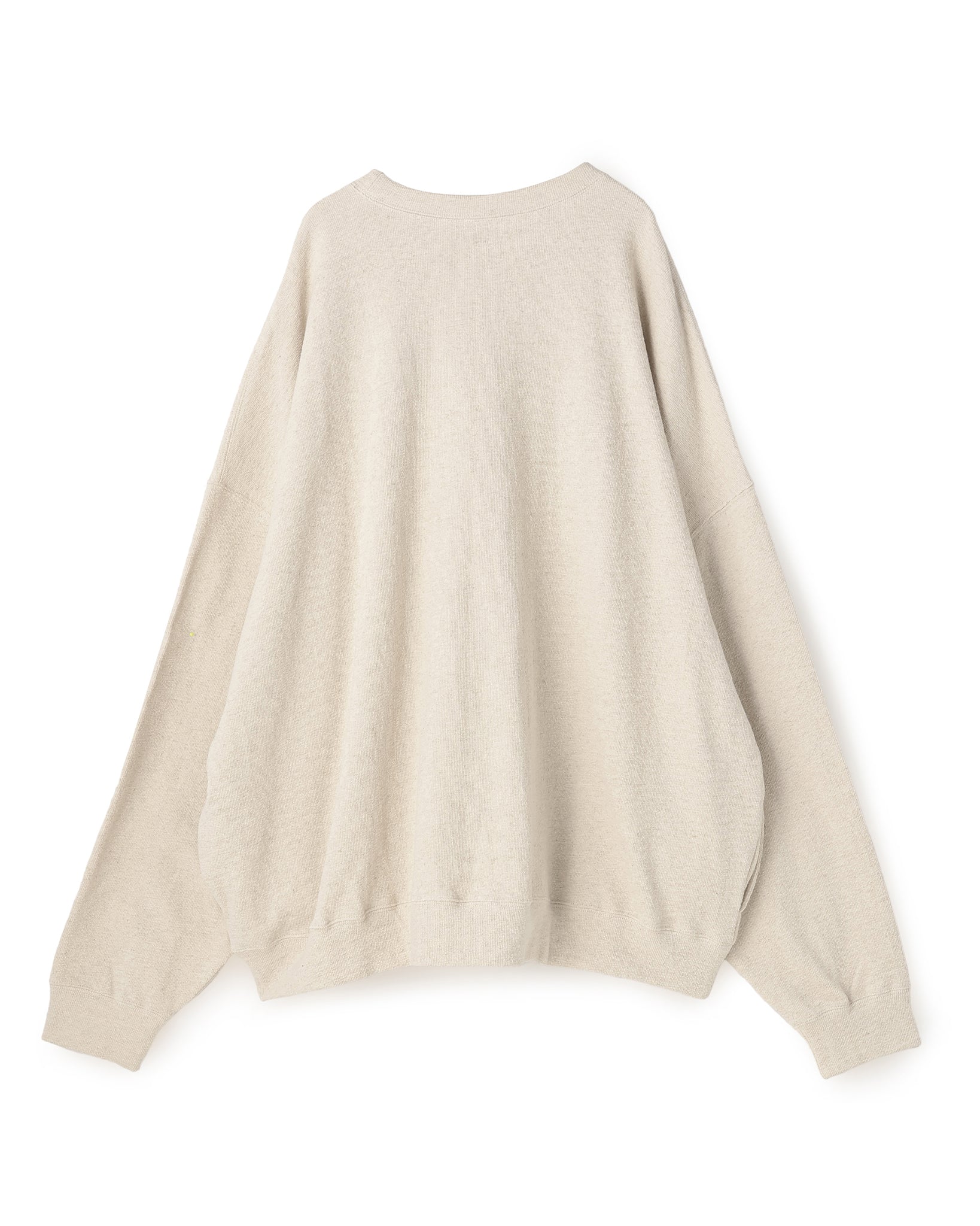 COTTON LINEN RIB LOOSE SILHOUETTE PULLOVER（コットンリネンリブルーズシルエットプルオーバー）｜BIYOMA（ビヨーマ）OFFICIAL ONLINE STORE