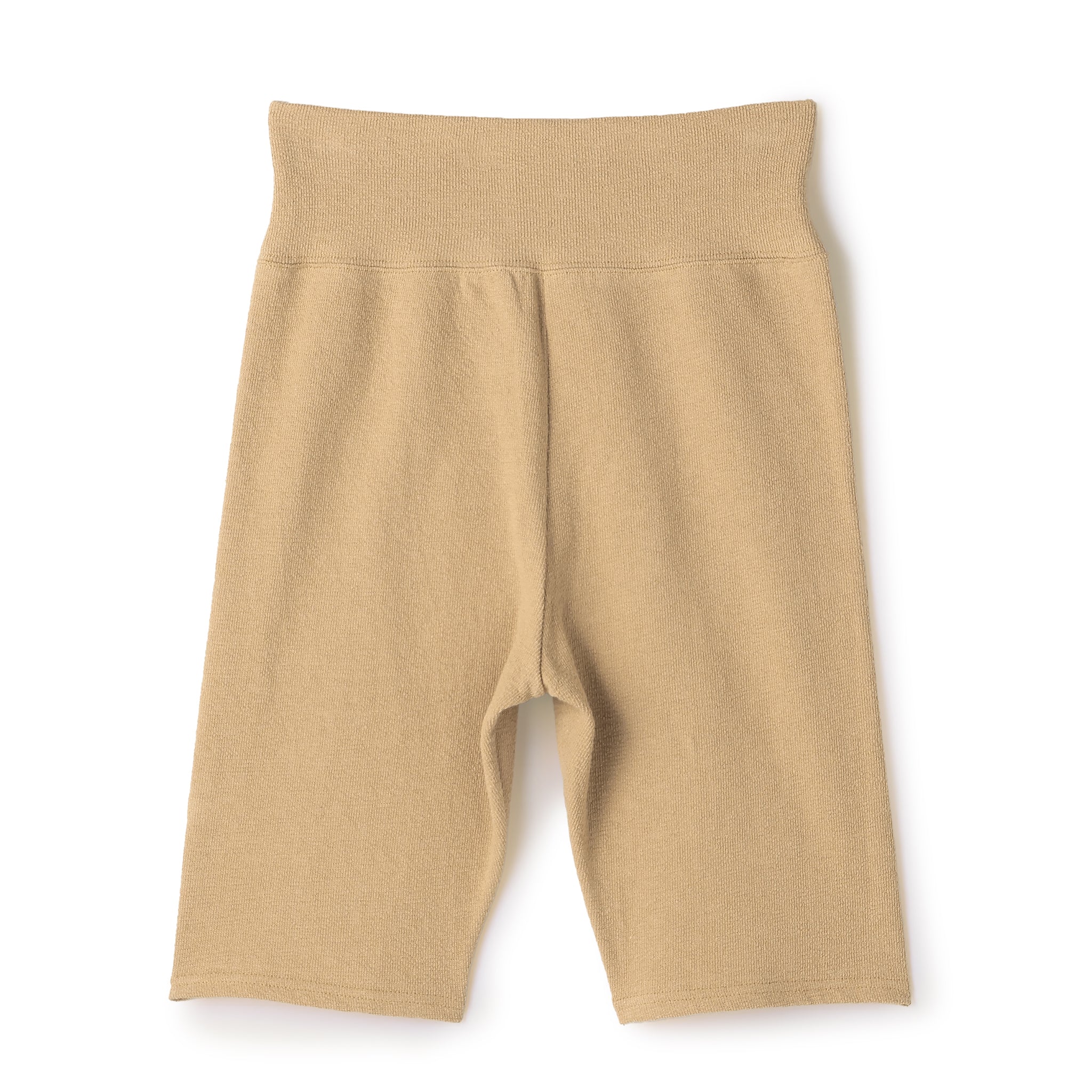 【PRE ORDER】COTTON LINEN RIB SHORT LEGGINGS