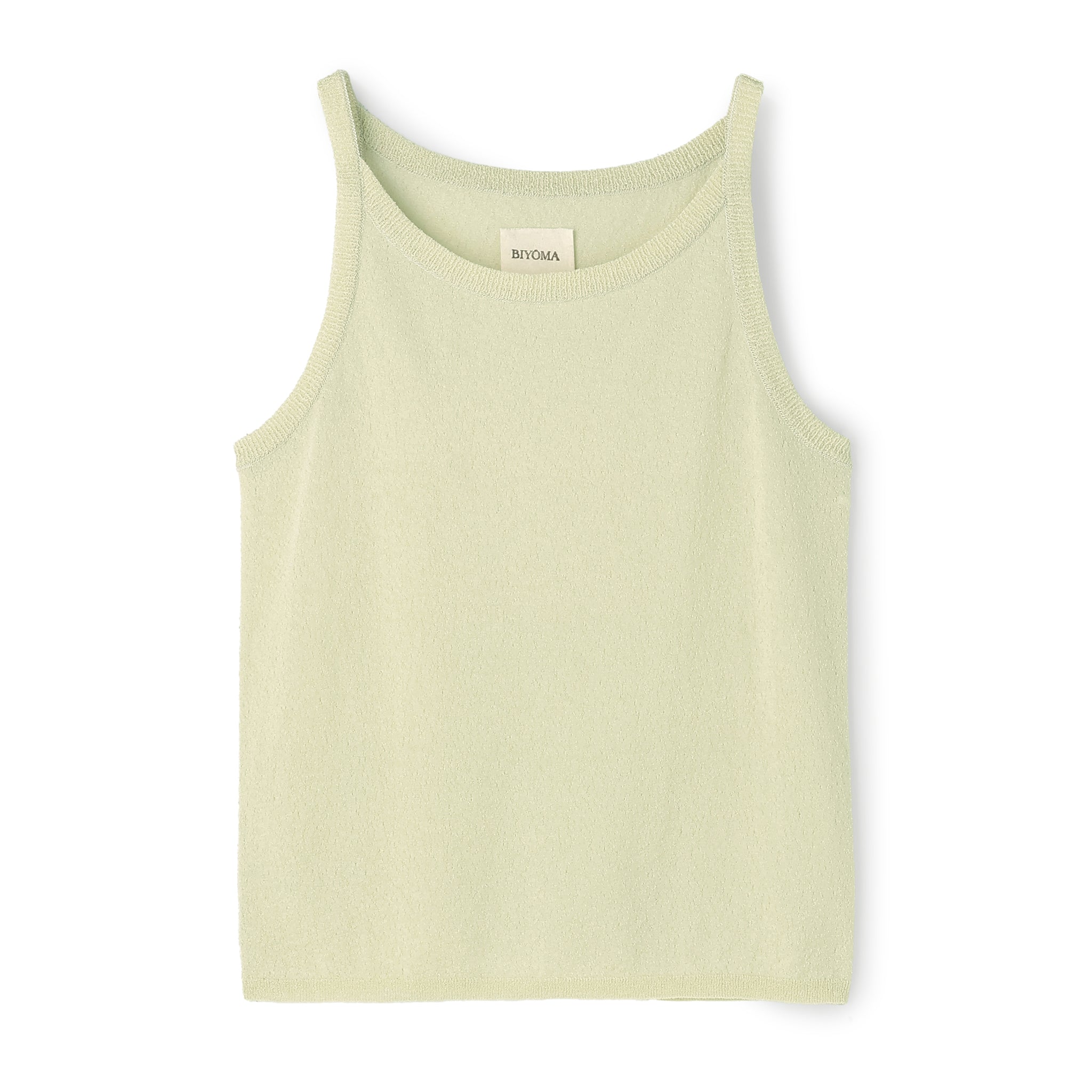 【PRE ORDER】POLYESTER POWDERY KNIT  CAMISOLE