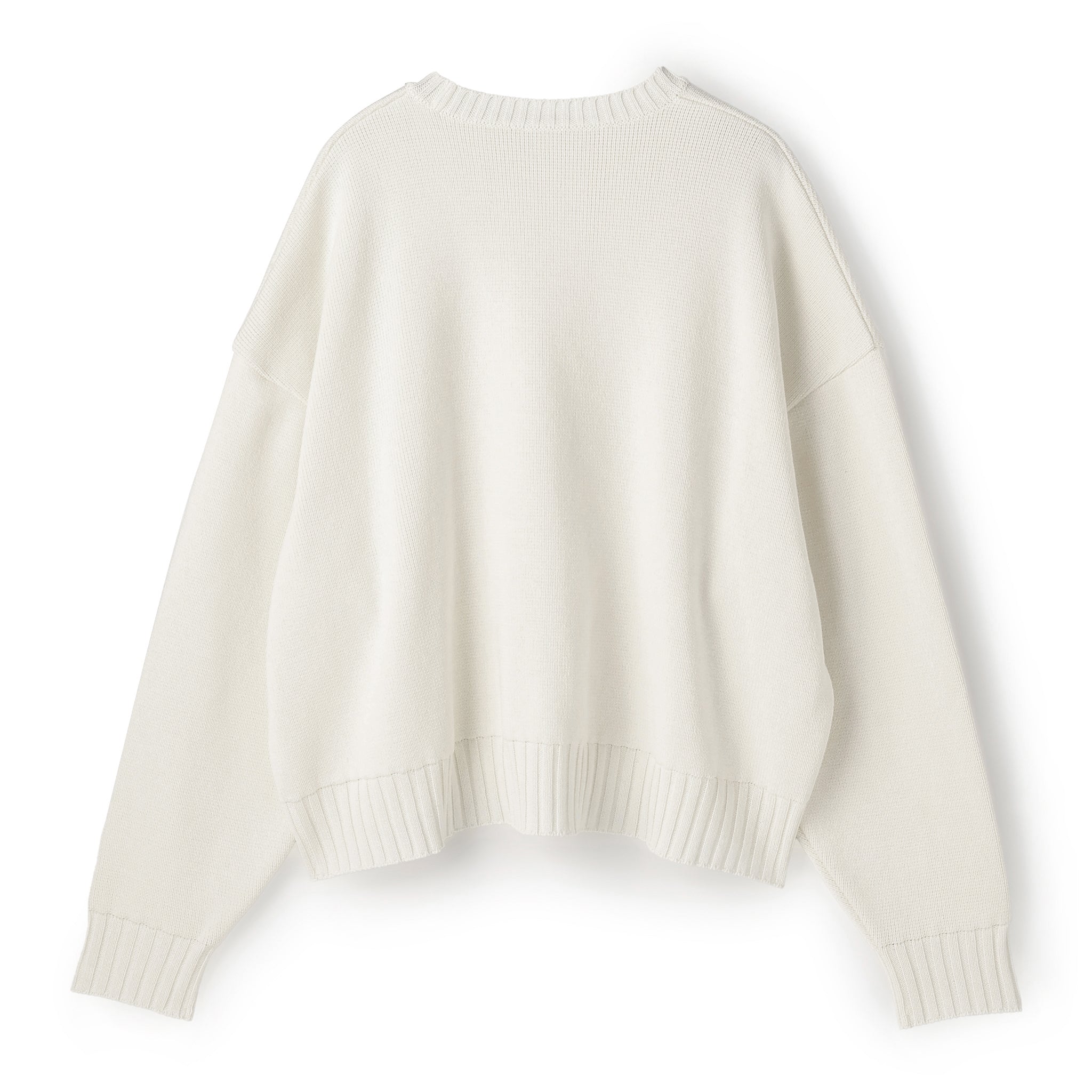 【PRE ORDER】COTTON ACRYLIC KNIT PULLOVER