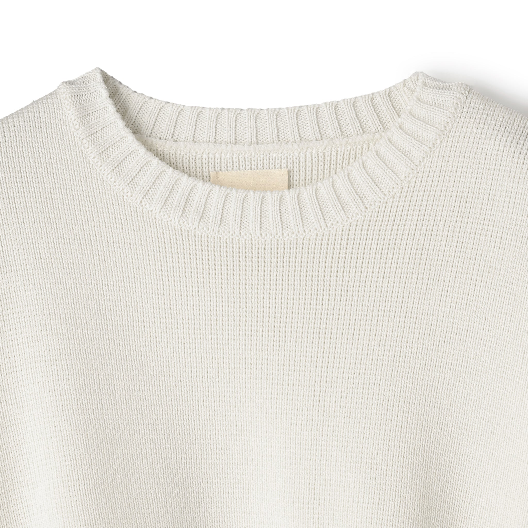 【PRE ORDER】COTTON ACRYLIC KNIT PULLOVER