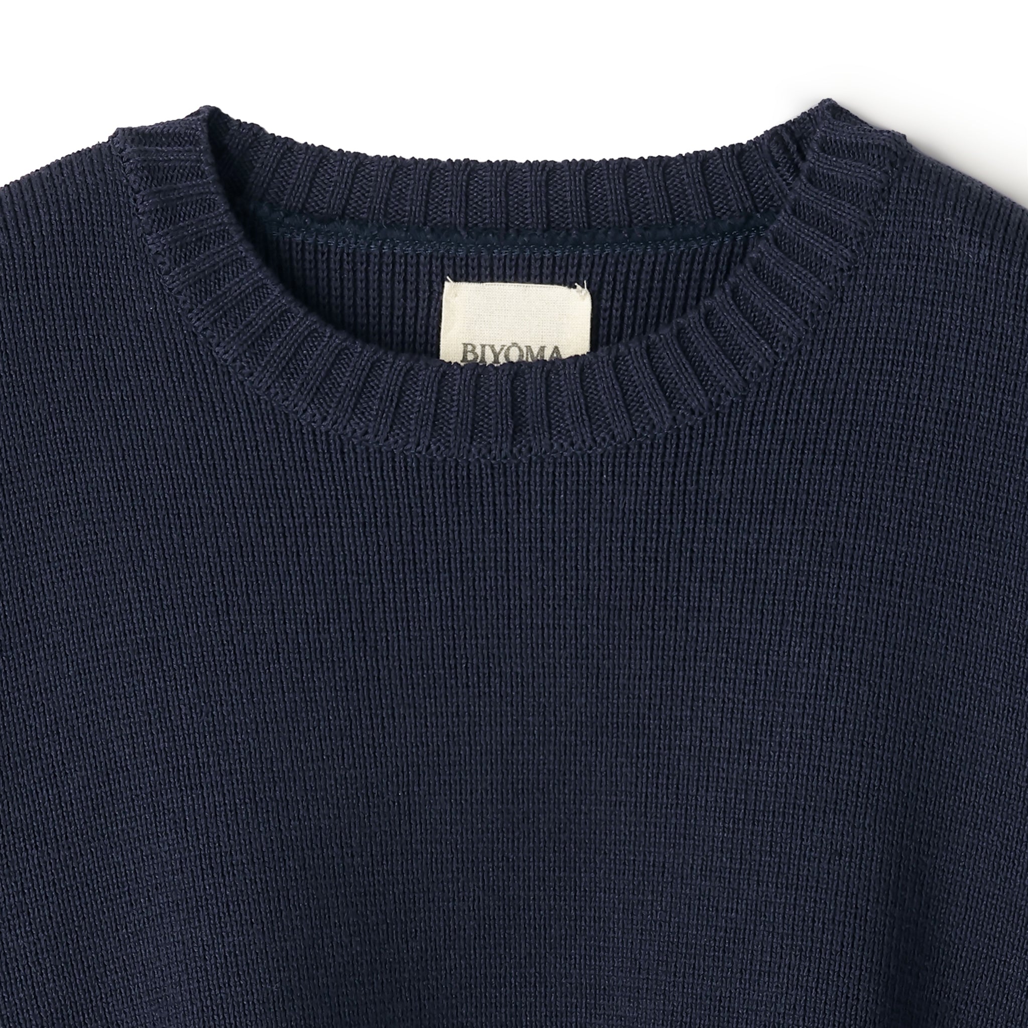 【PRE ORDER】COTTON ACRYLIC KNIT PULLOVER