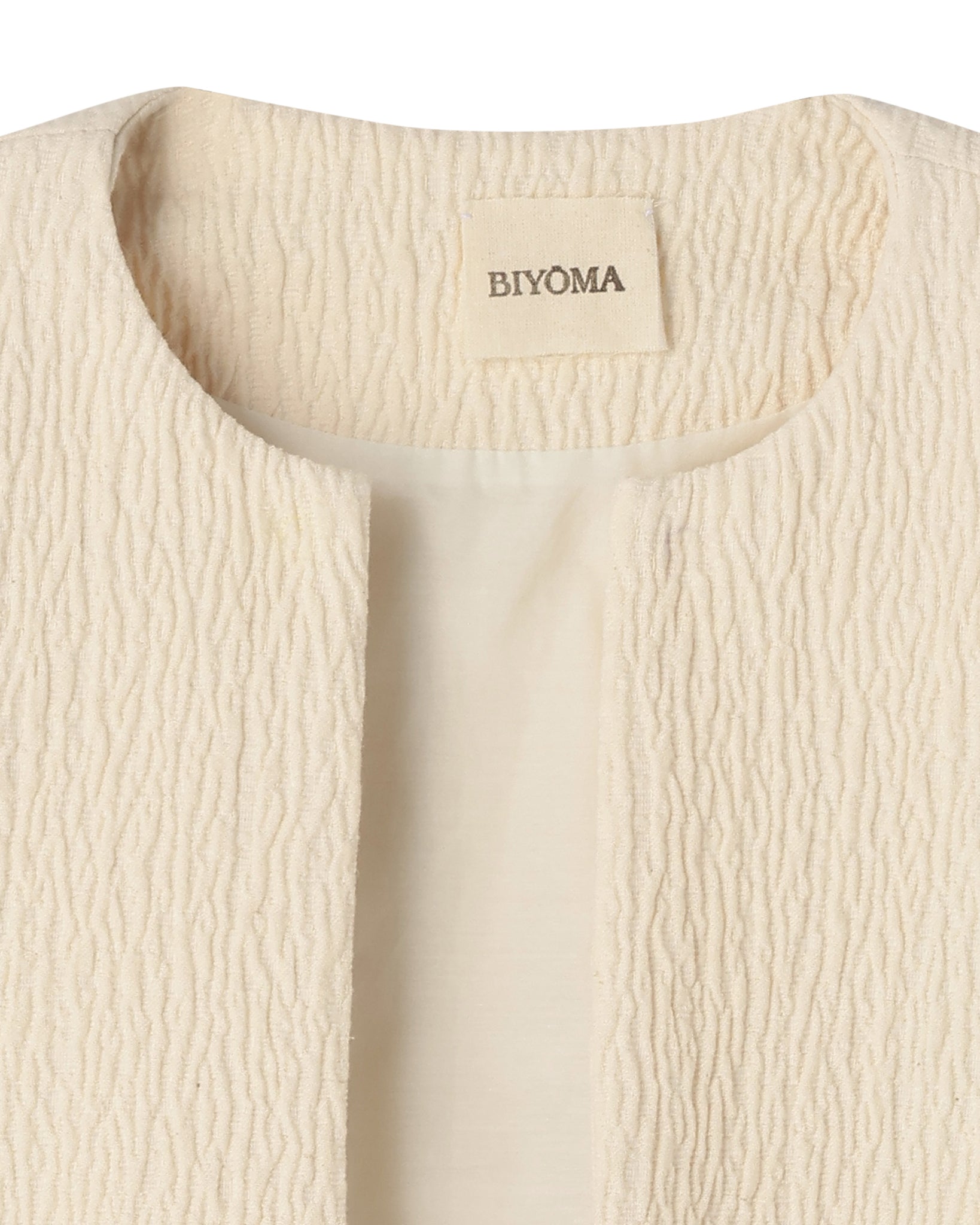 NO COLLAR BLOUSON（ノーカラーブルゾン）｜BIYOMA（ビヨーマ）OFFICIAL ONLINE STORE