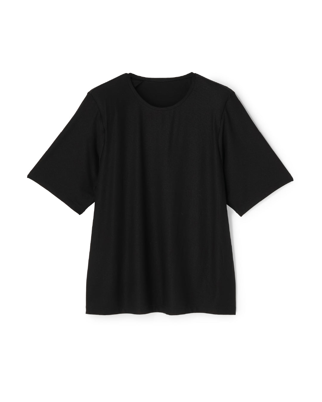 CASHMERE SILK SHORT SLEEVE PULLOVER（カシミヤシルクショートスリーブプルオーバー）｜BIYOMA（ビヨーマ）OFFICIAL ONLINE STORE