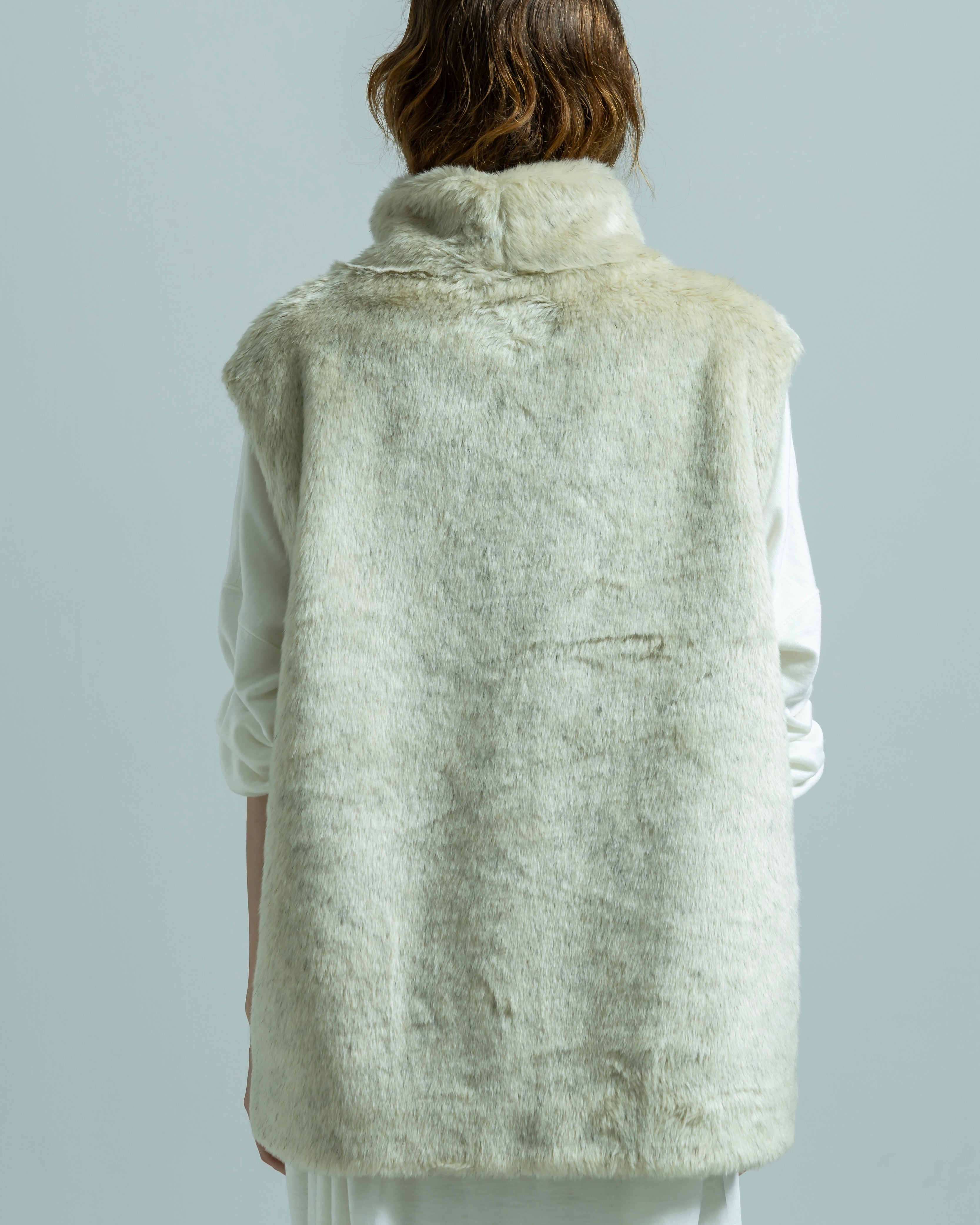 ECO FUR NO SLEEVE VEST（エコファーノースリーブベスト）｜BIYOMA（ビヨーマ）OFFICIAL ONLINE STORE
