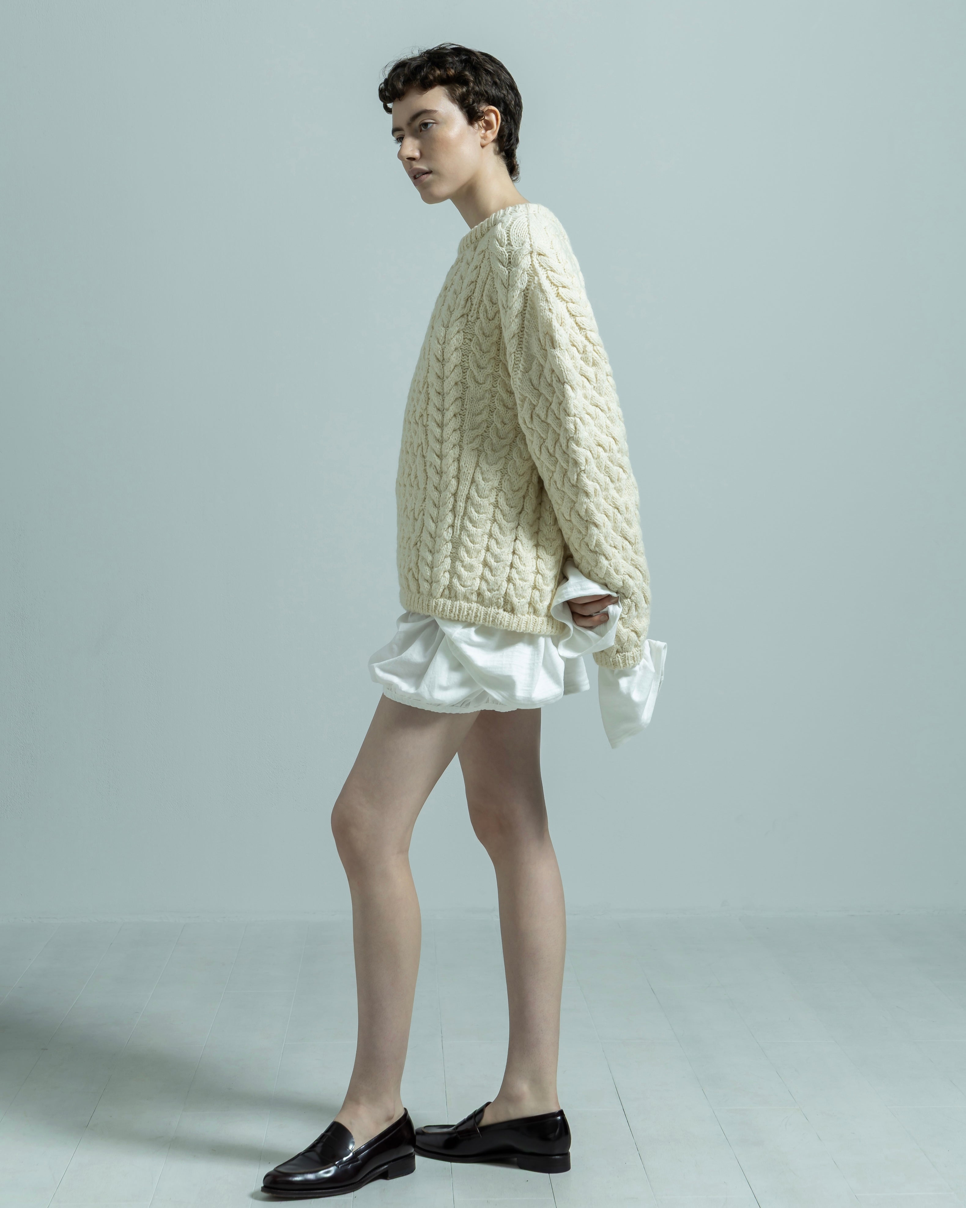 ARAN KNIT PULLOVER（アランニットプルオーバー）｜BIYOMA（ビヨーマ）OFFICIAL ONLINE STORE