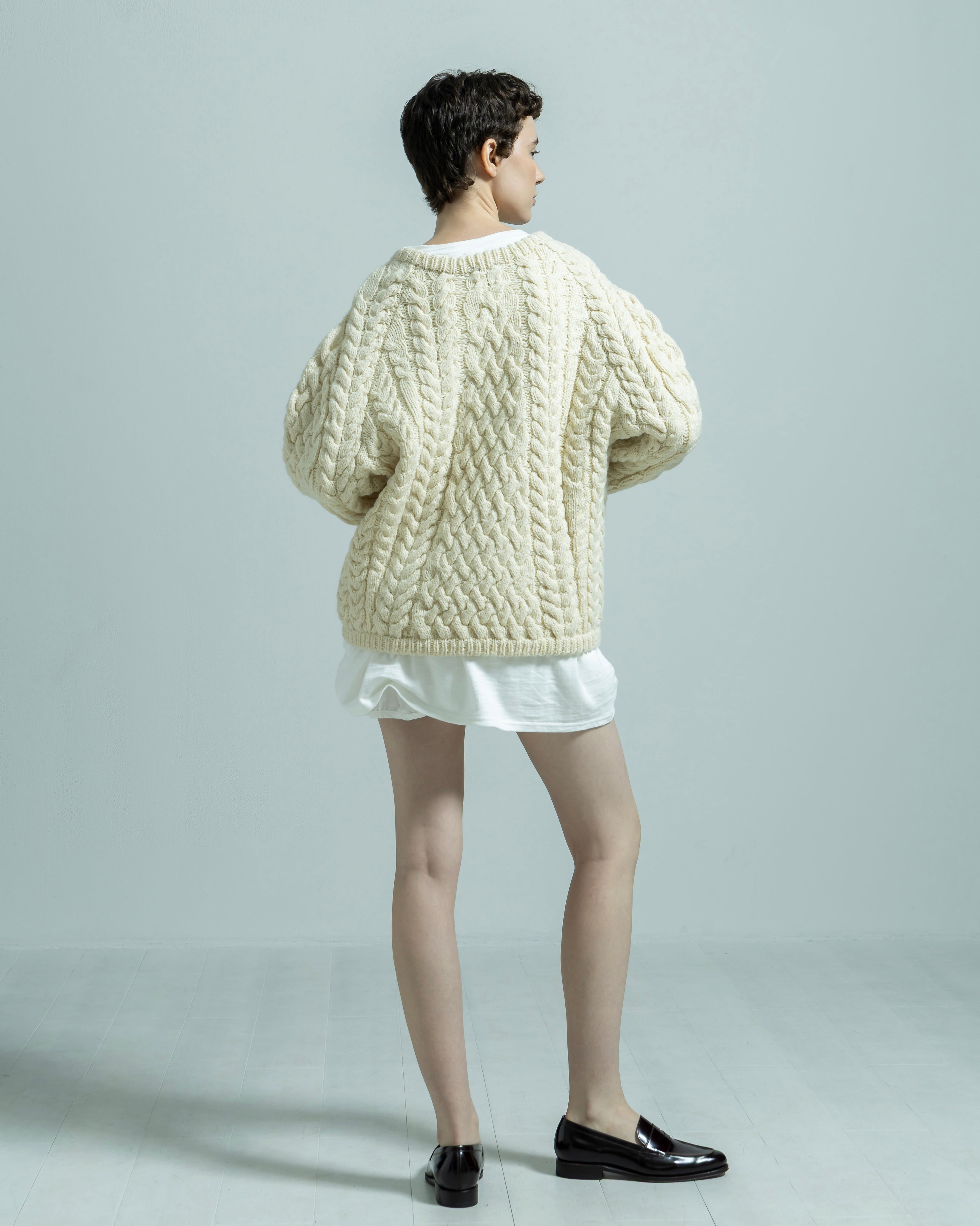 ARAN KNIT PULLOVER（アランニットプルオーバー）｜BIYOMA（ビヨーマ