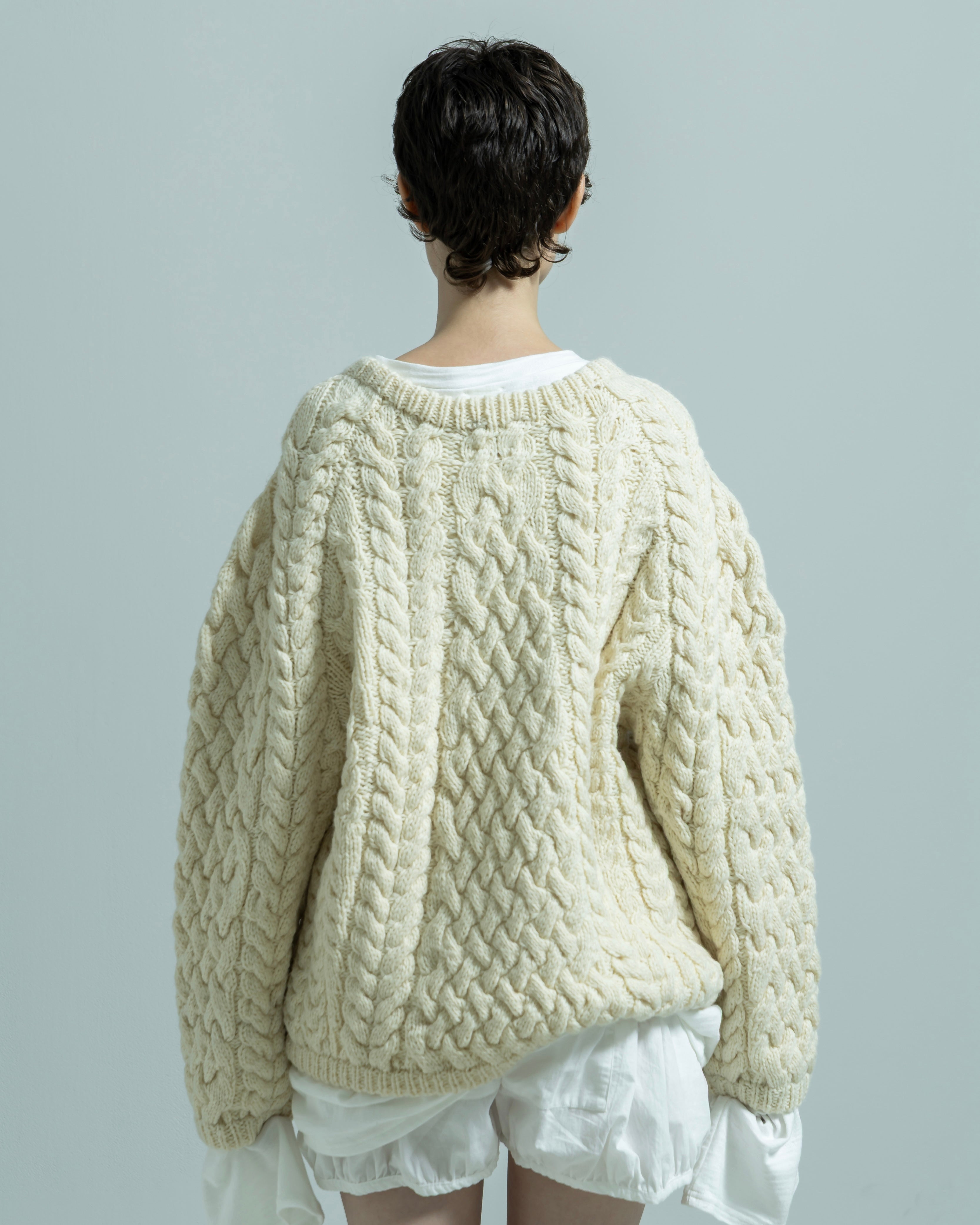 ARAN KNIT PULLOVER（アランニットプルオーバー）｜BIYOMA（ビヨーマ）OFFICIAL ONLINE STORE