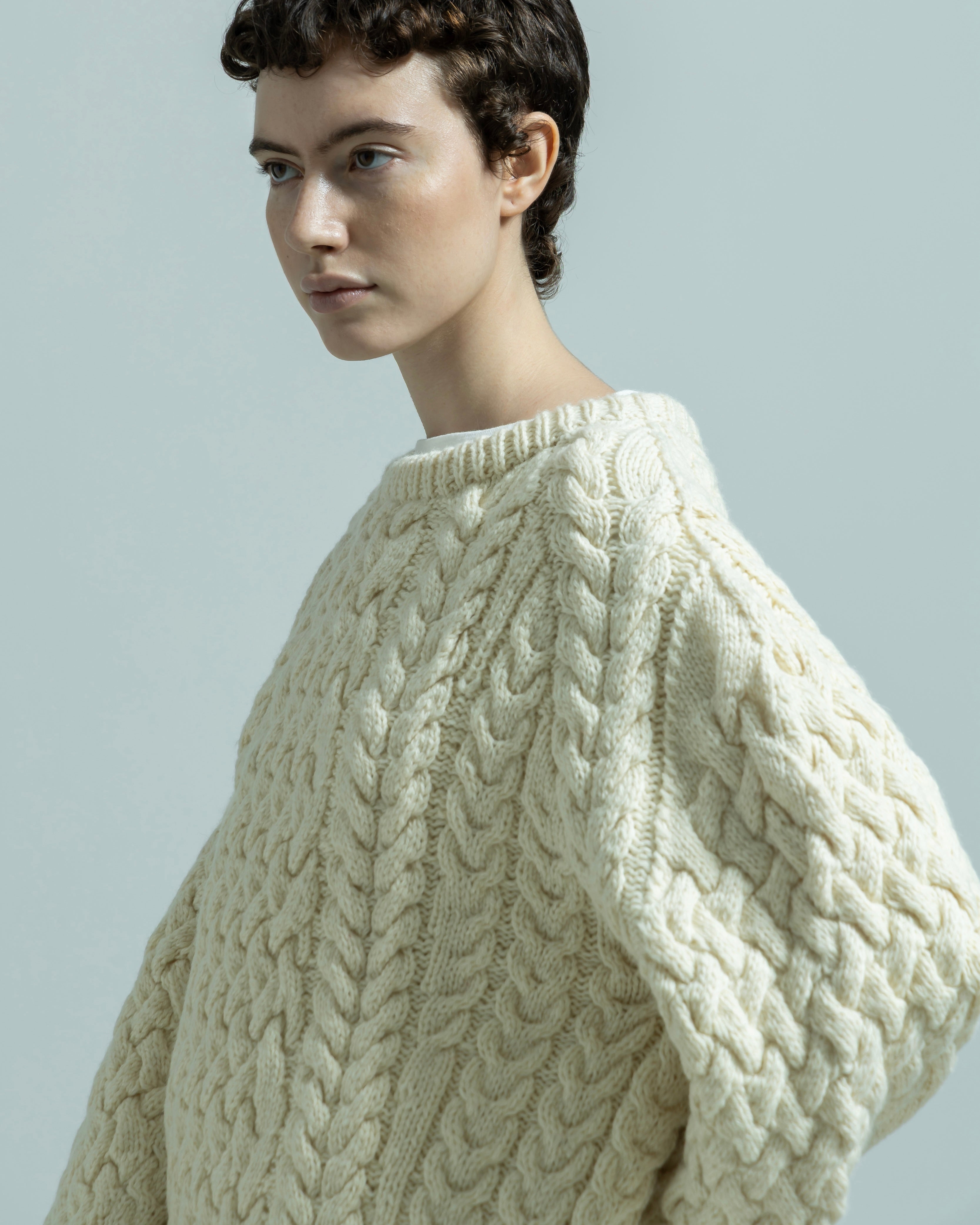 ARAN KNIT PULLOVER（アランニットプルオーバー）｜BIYOMA（ビヨーマ）OFFICIAL ONLINE STORE