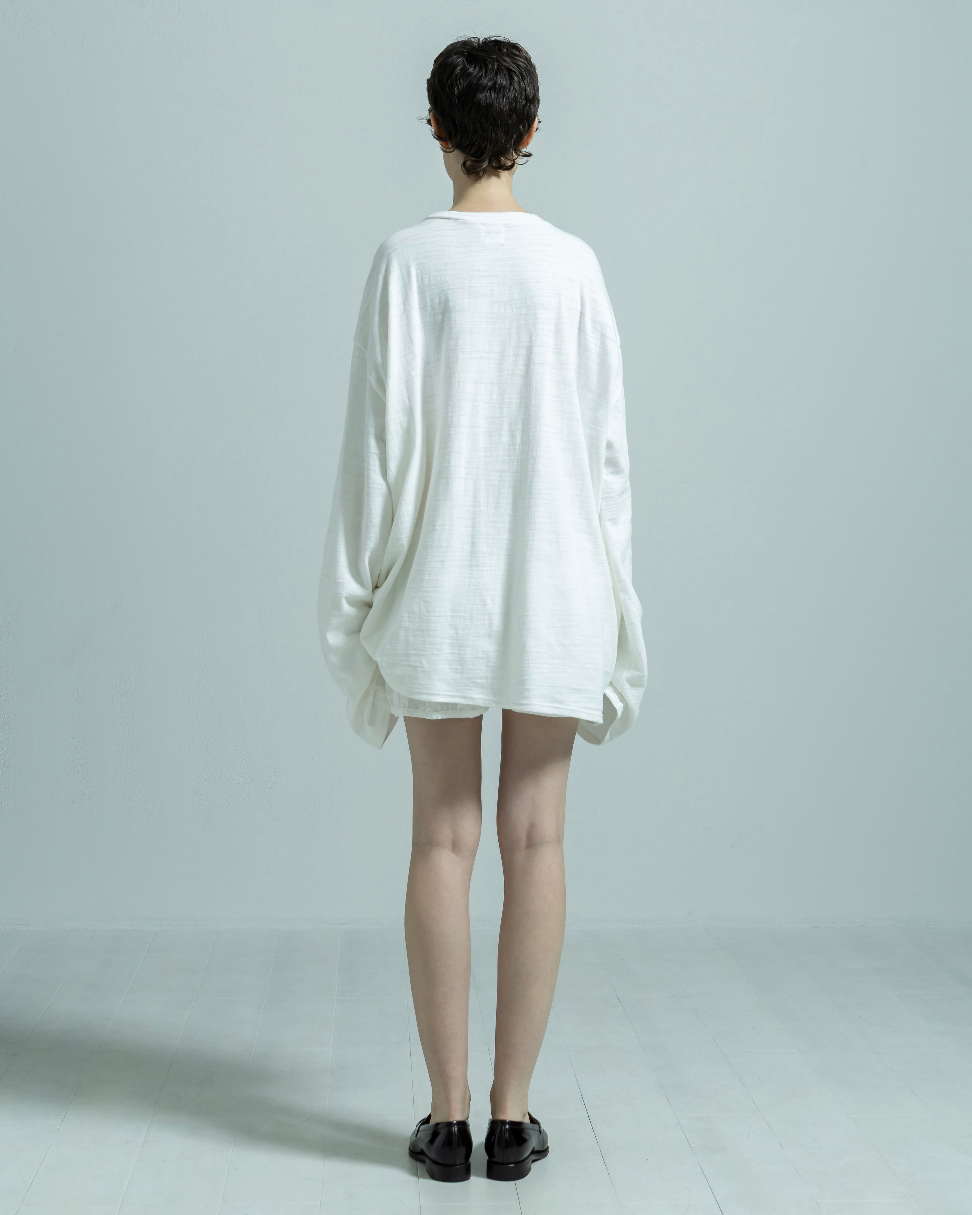 COTTON JERSEY LONG SLEEVE WIDE PULLOVER（コットンジャージーロングスリーブワイドプルオーバー）｜BIYOMA（ビヨーマ）OFFICIAL ONLINE STORE